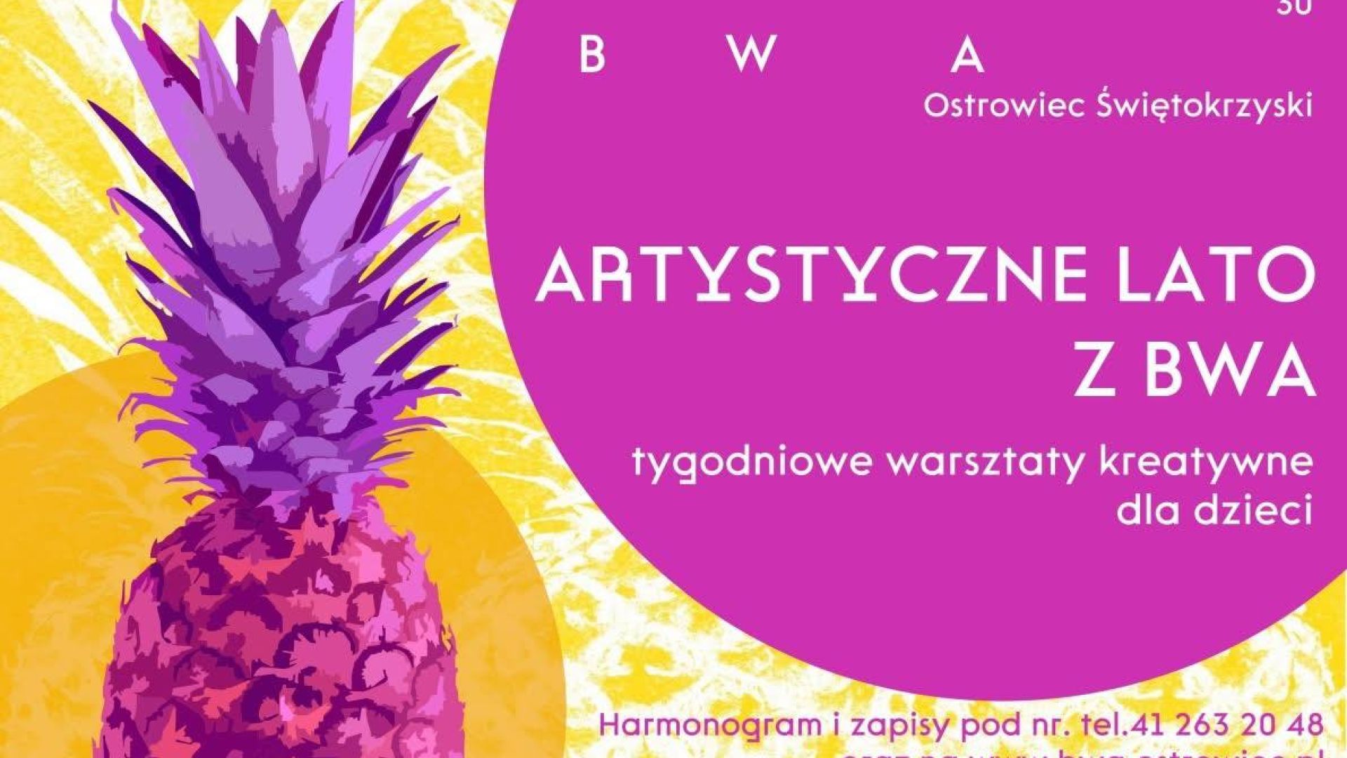 ARTYSTYCZNE LATO Z BWA OSTROWIEC SWIĘTOKRZYSKI