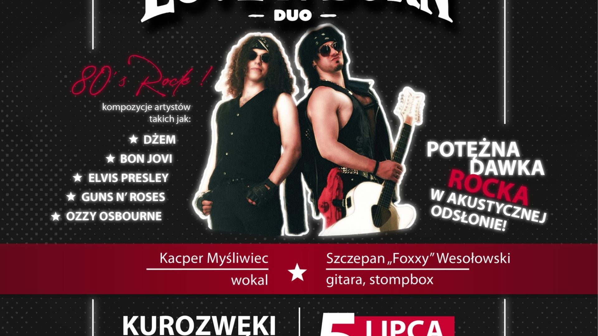 Koncert Acoustic Rock - Love N' Burn w Kurozwękach