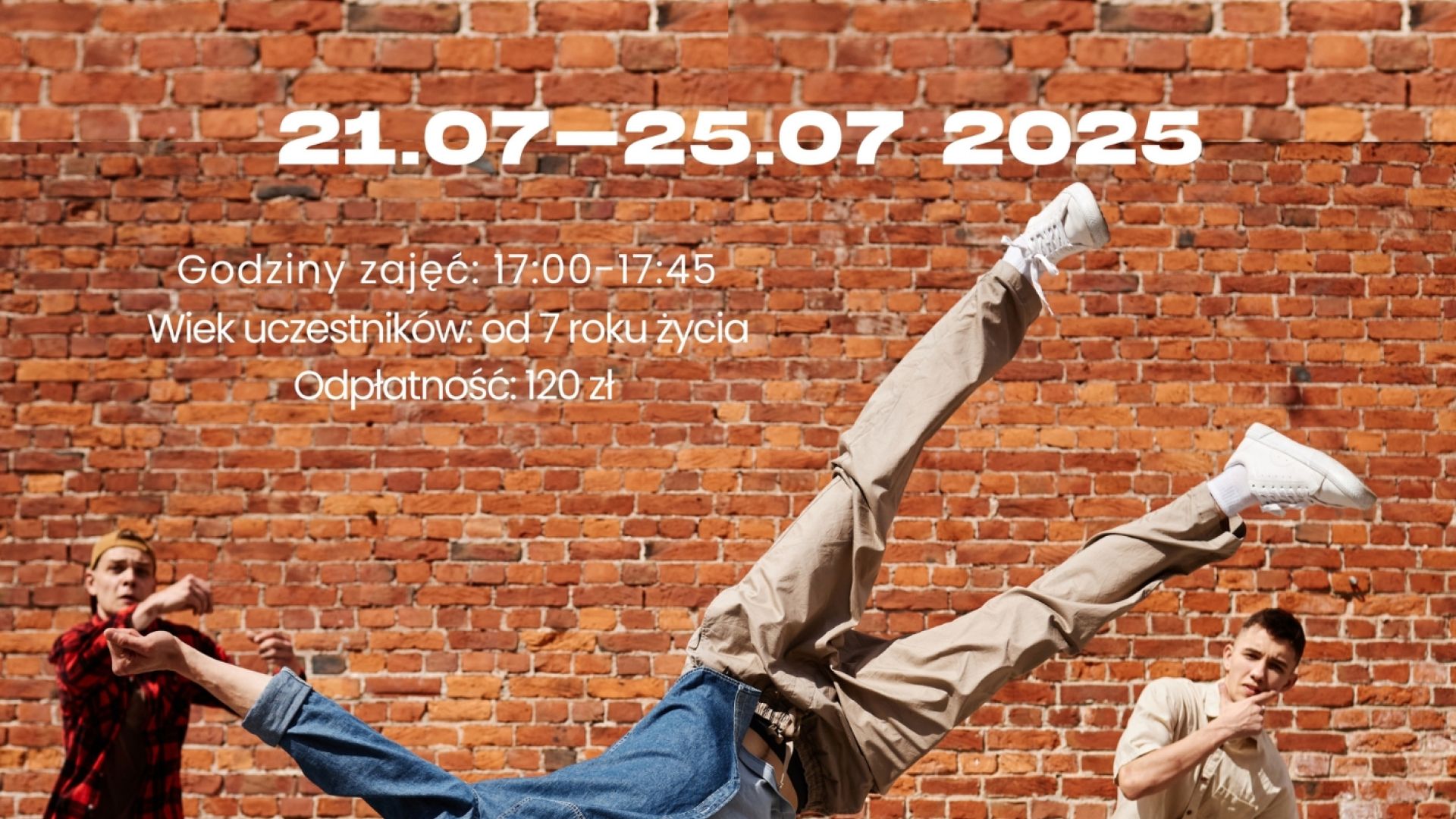 Wakacyjne Warsztaty Breakdance w Zameczku
