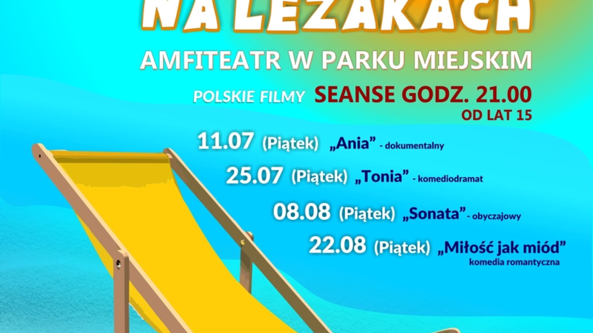 Kino na leżakach w Starachowicach