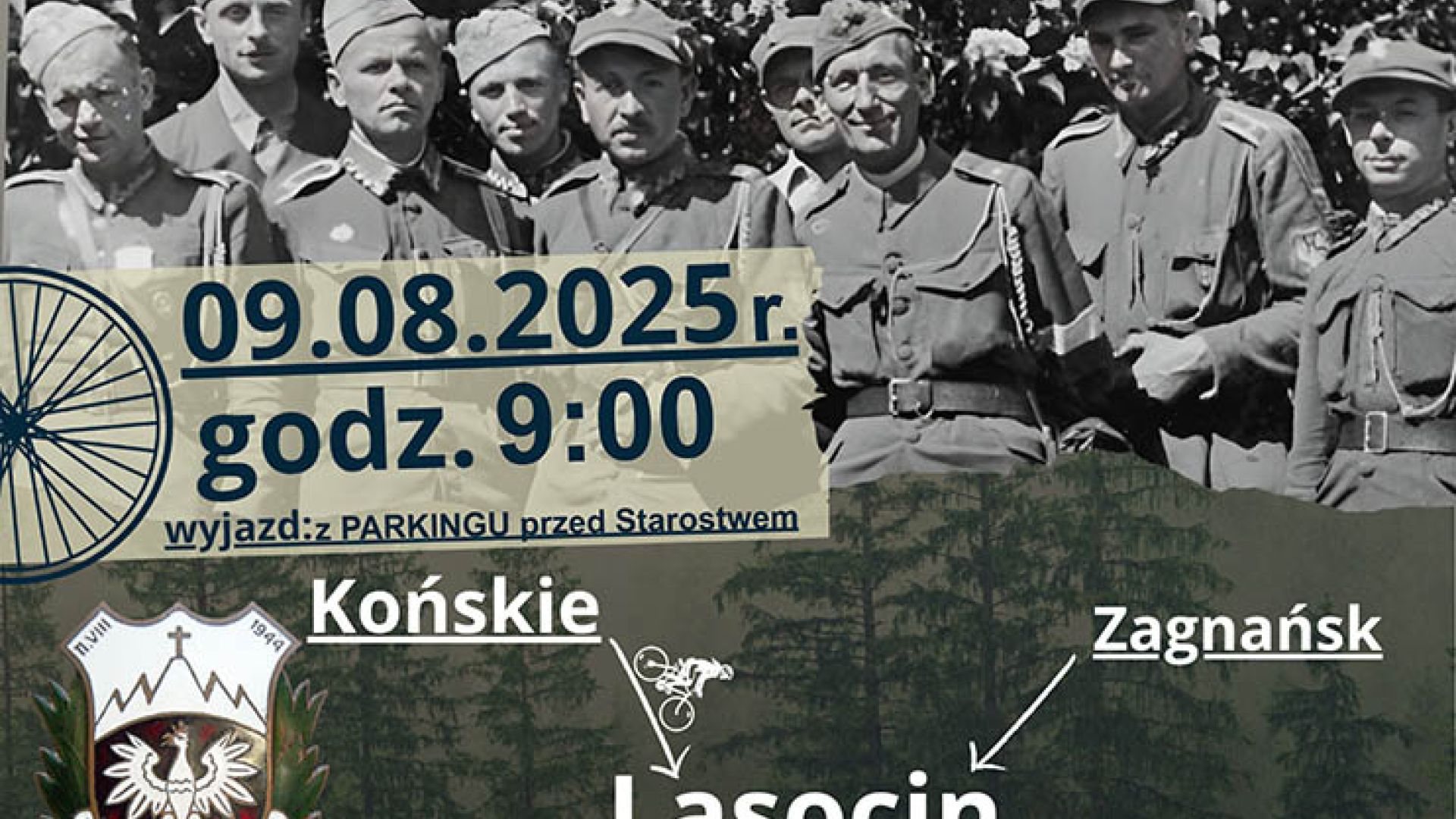 7. Edycja Rajdu Rowerowego "Szlakiem Brygady Świętokrzyskiej NSZ"