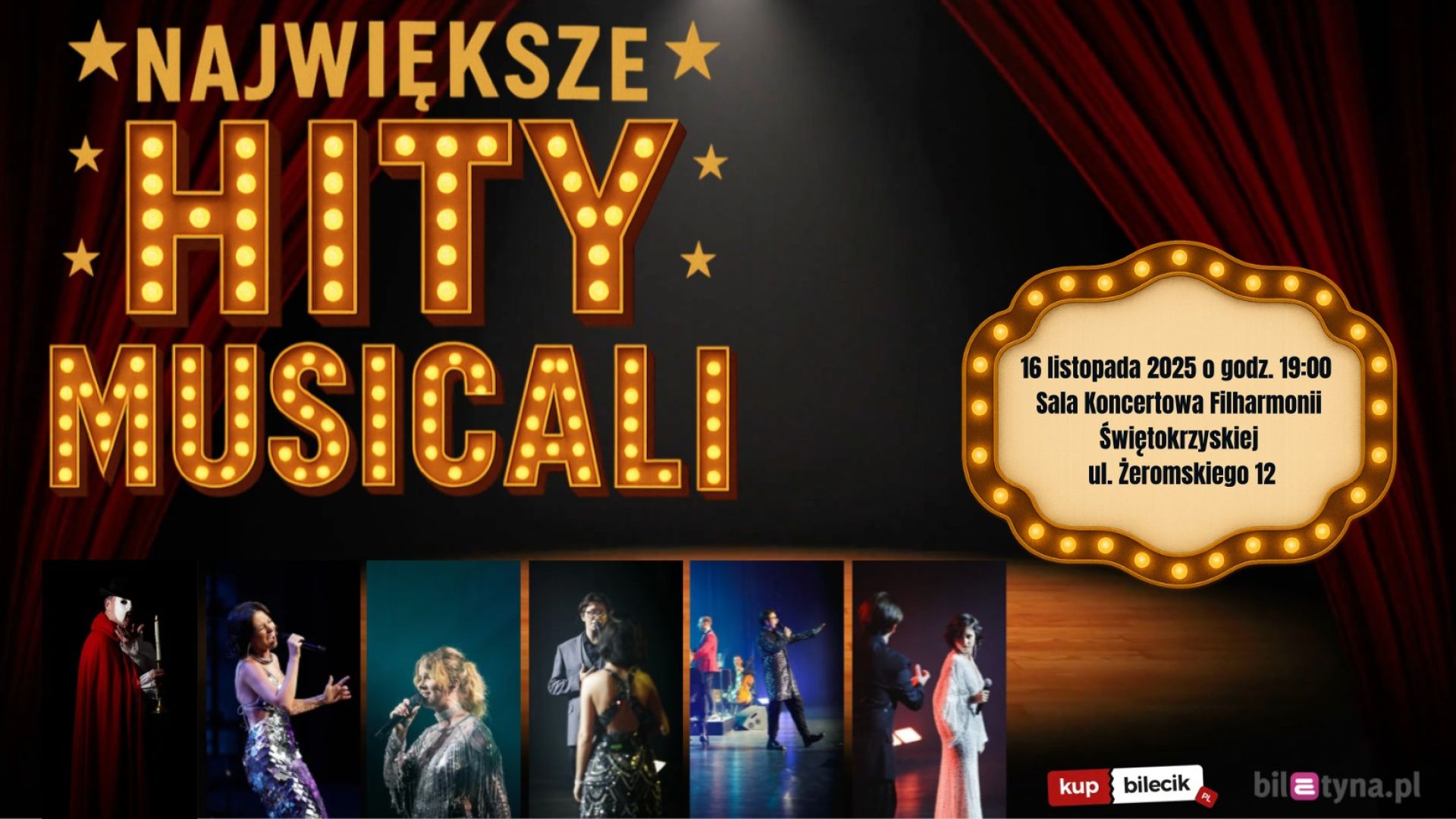 Największe Hity Musicali w Kielcach