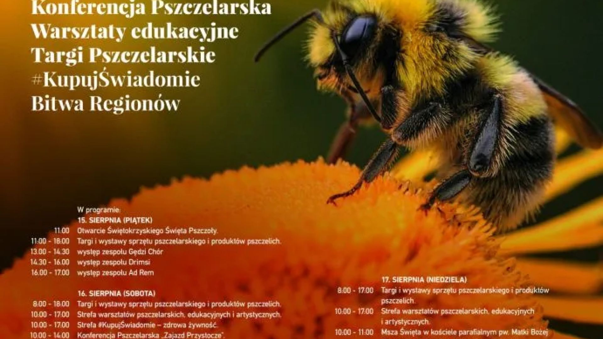 XVIII Świętokrzyskie Święto Pszczoły