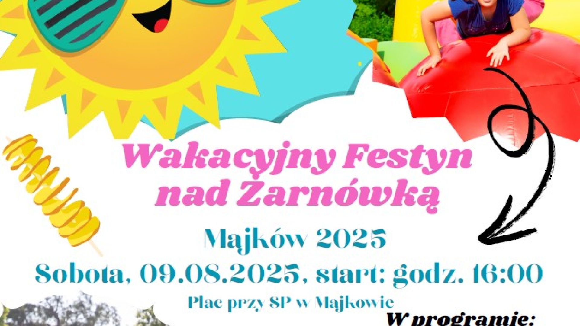 Wakacyjny Festyn nad Żarnówką - Majków 2025
