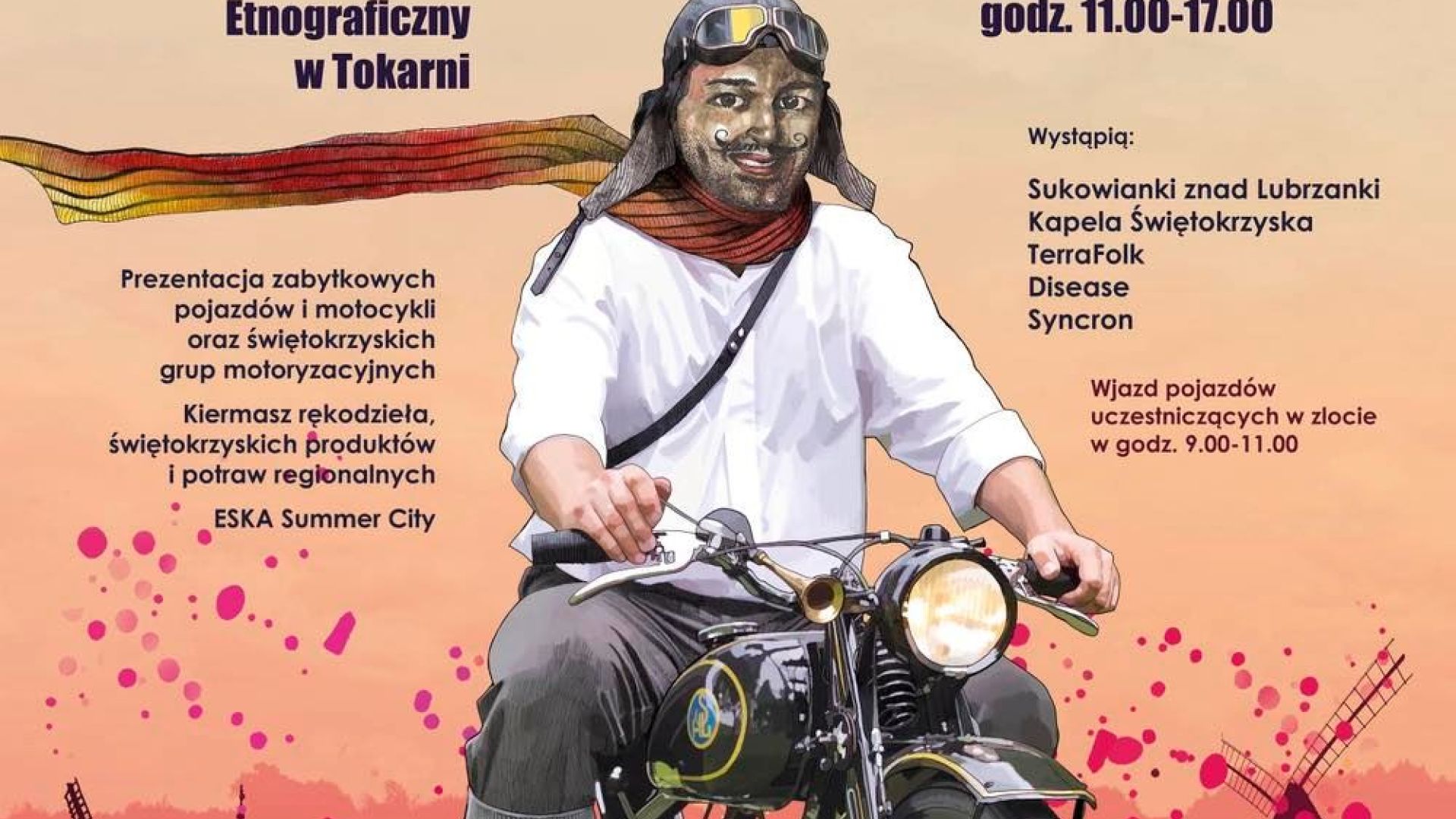 Motopiknik. Świętokrzyski Zlot Motocykli SHL i Pojazdów Zabytkowych