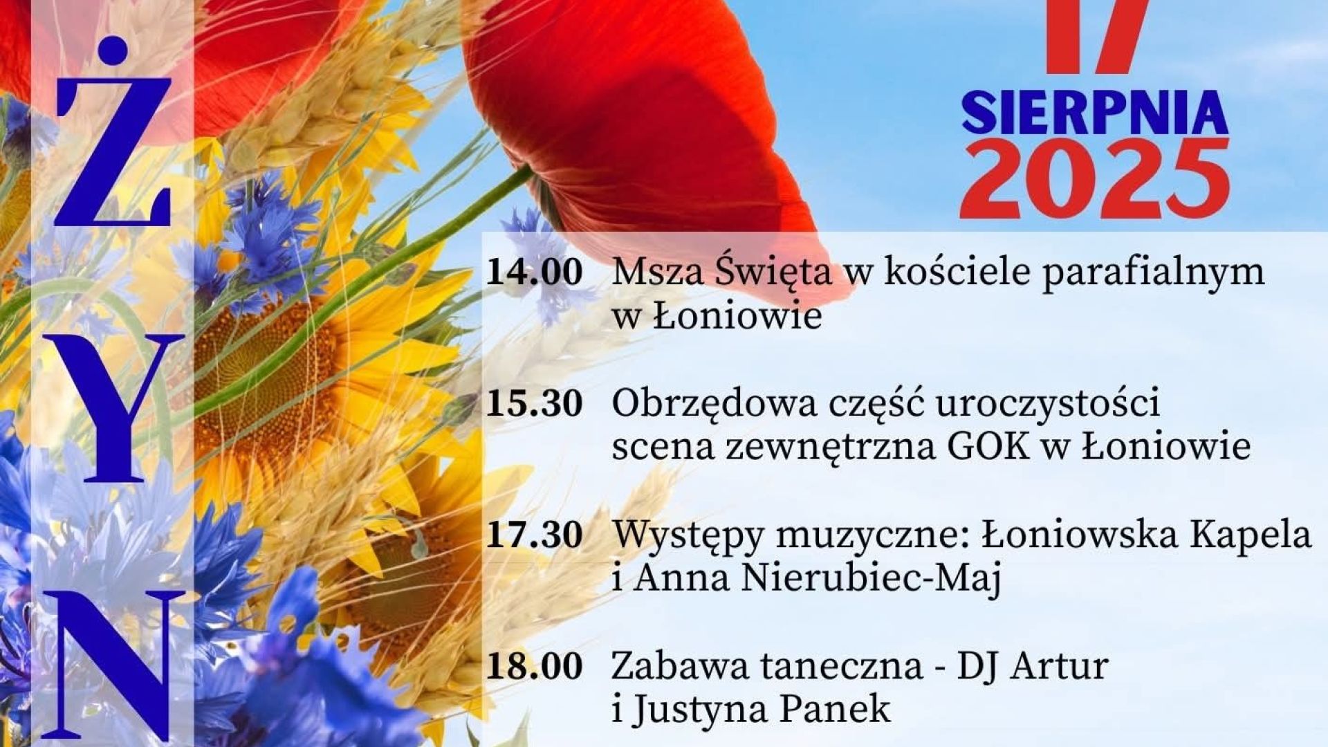 Dożynki Gminne w Łoniowie