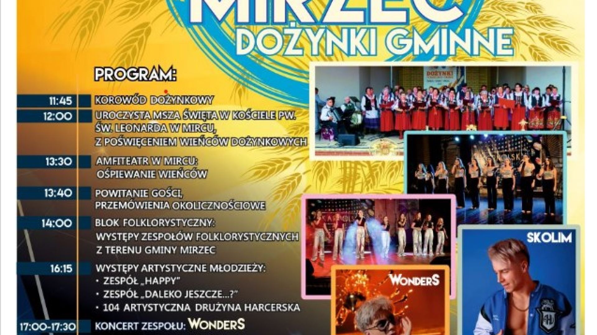 Święto Gminy Mirzec i Dożynki Gminne