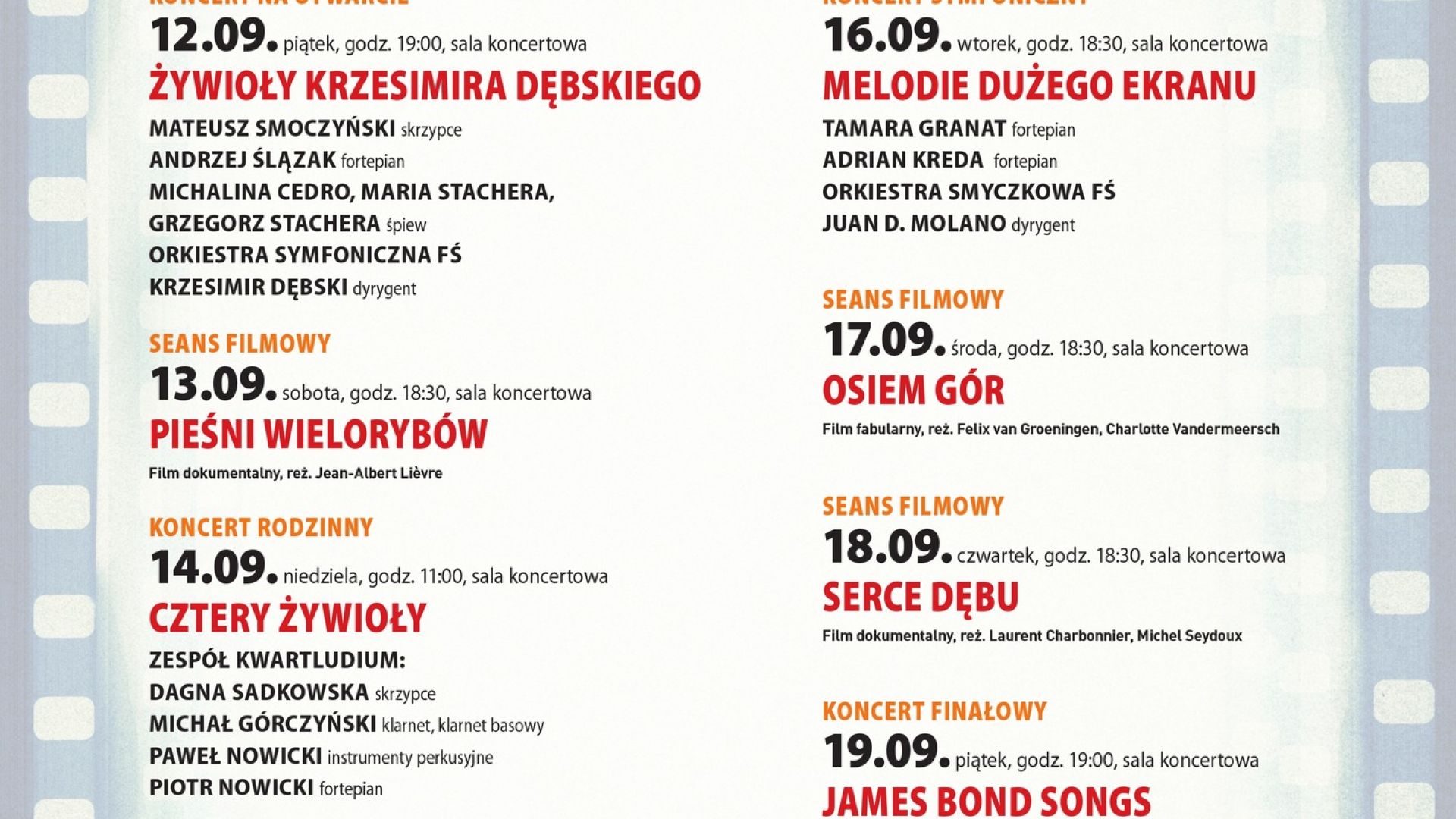 Żywioły. VII Festiwal Filmu i Muzyki w Kielcach