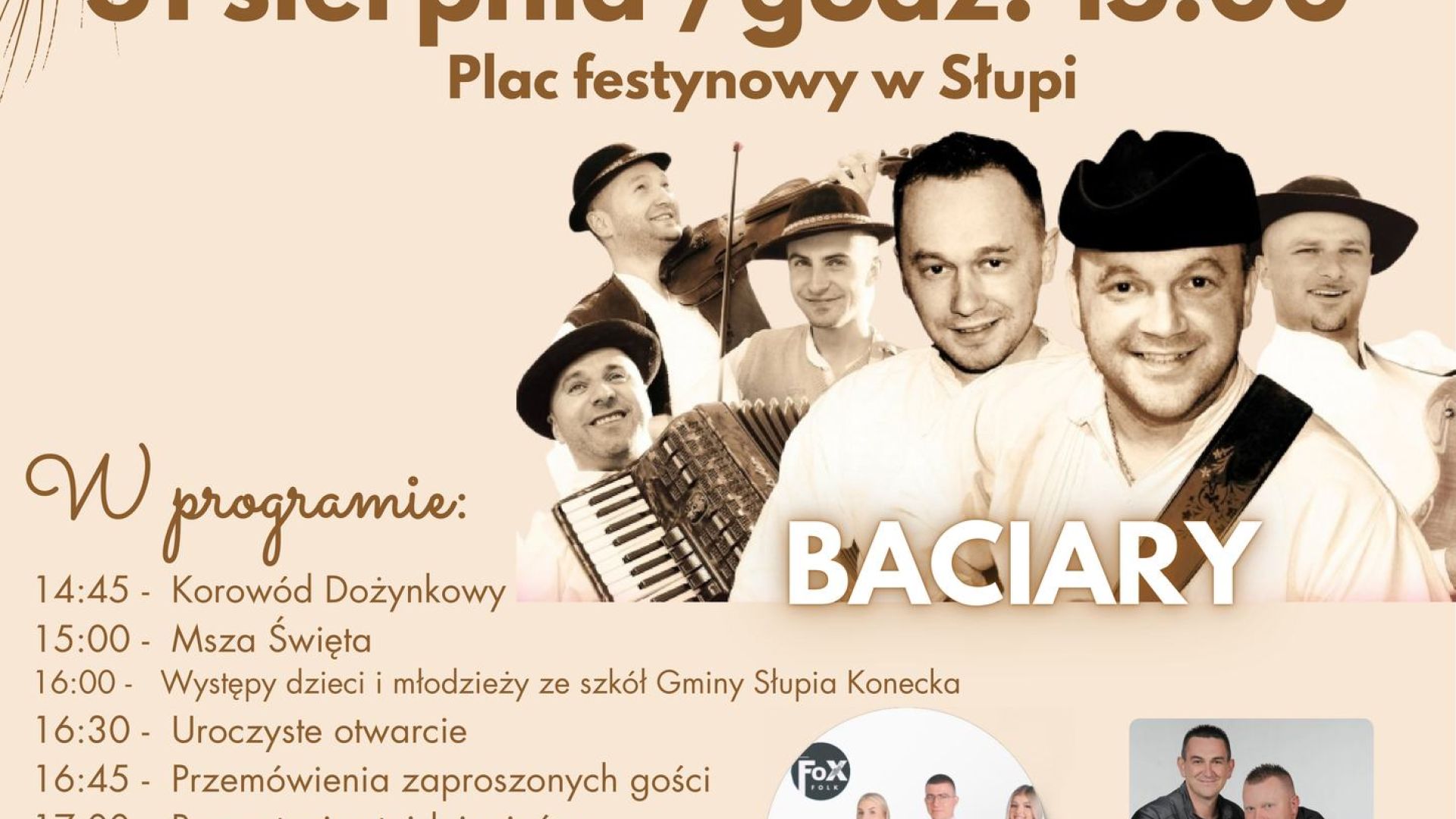 Dożynki Gminy Słupia Konecka