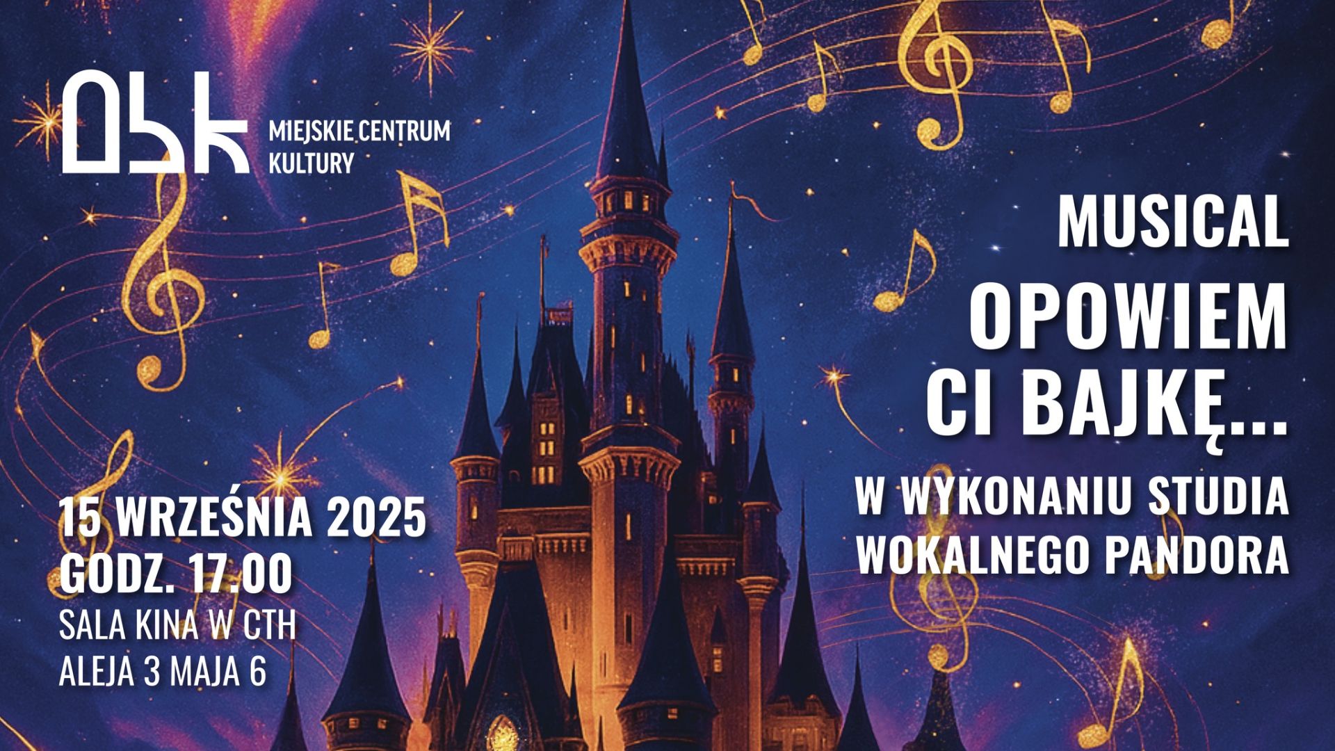 Musical „Opowiem Ci bajkę…” w Ostrowcu Świętokrzyskim