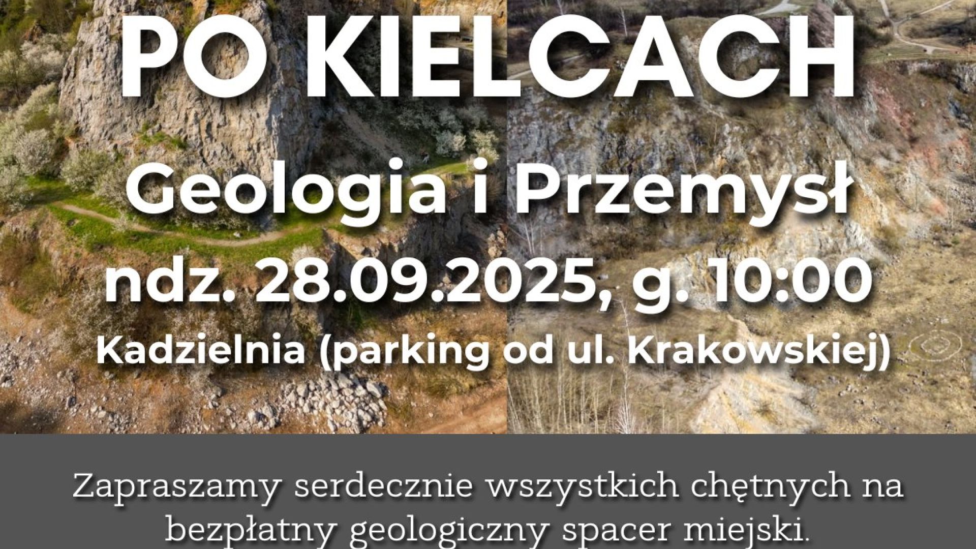 Spacer po Kielcach - geologia i przemysł
