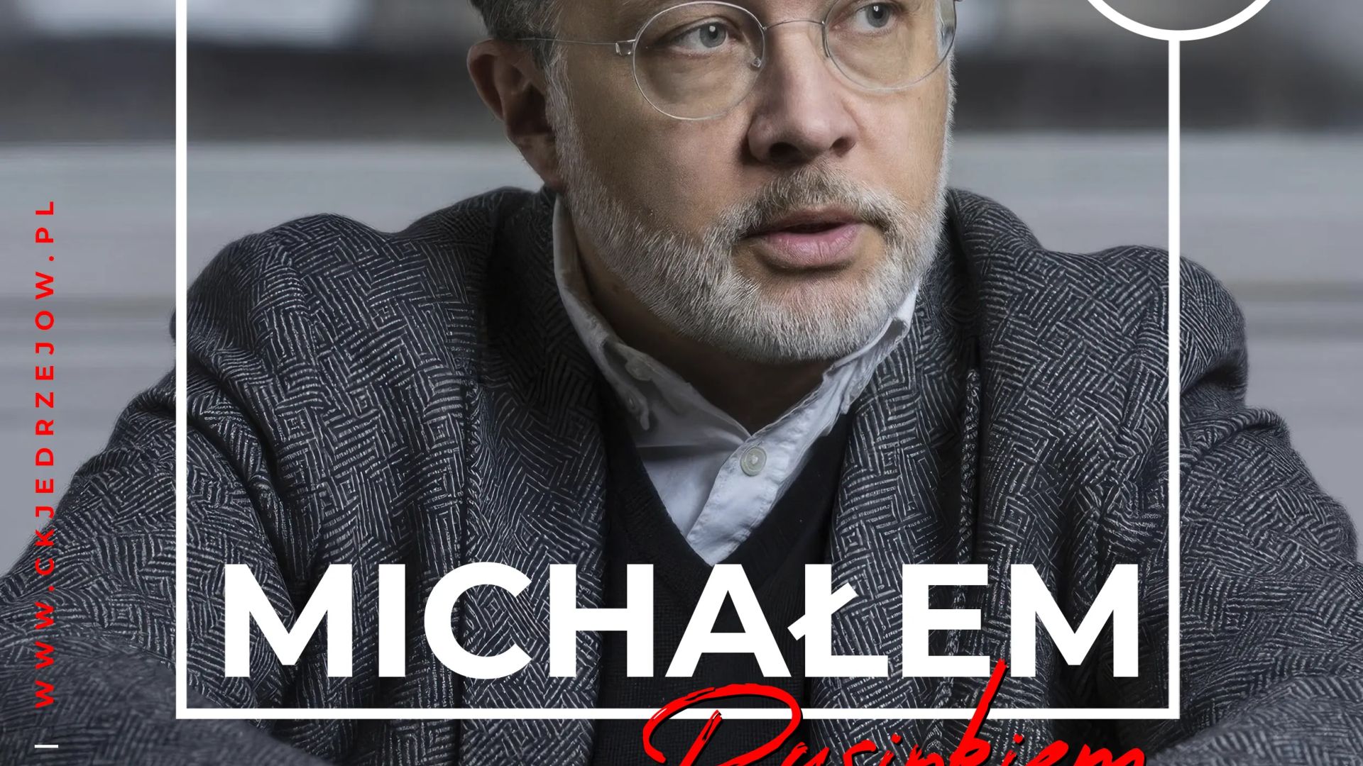 Spotkanie z Michałem Rusinkiem w Jędrzejowie