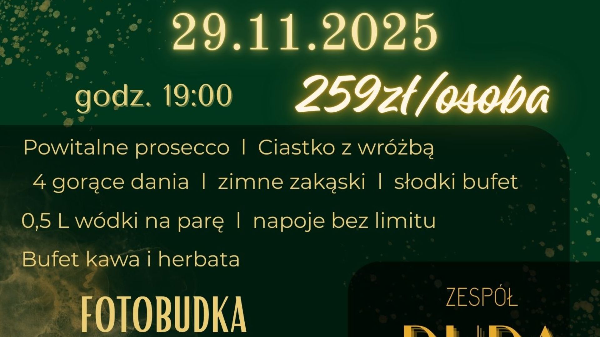 Andrzejki 2025 w Resorcie Zacisze nad Nidą