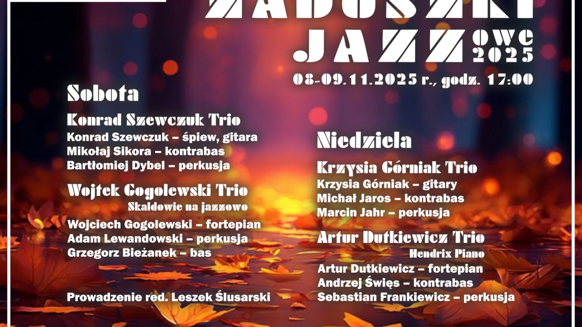 Zaduszki Jazzowe 2025 w Kielcach