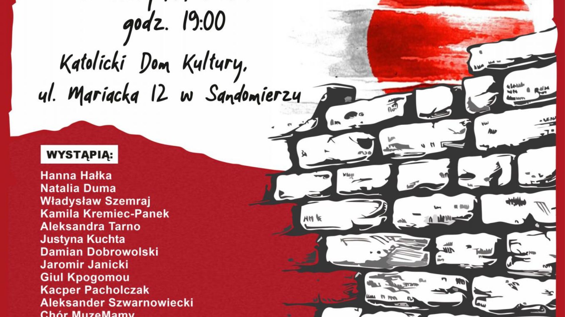 Koncert „Ciechowski/Kaczmarski” w Sandomierzu