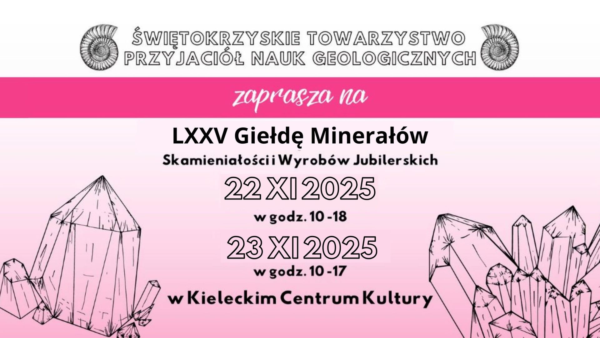 Giełda Minerałów, Skamieniałości i Wyrobów Jubilerskich w Kielcach
