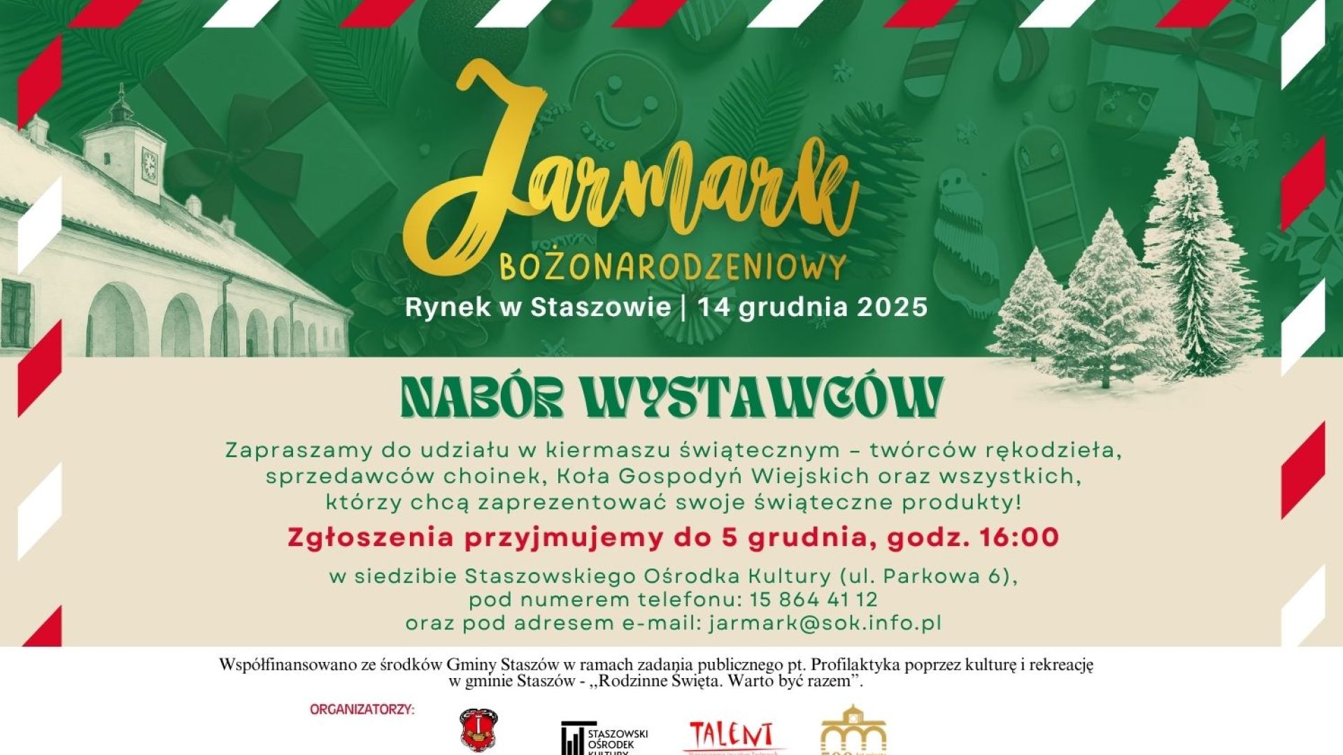 Jarmark Bożonarodzeniowy w Staszowie