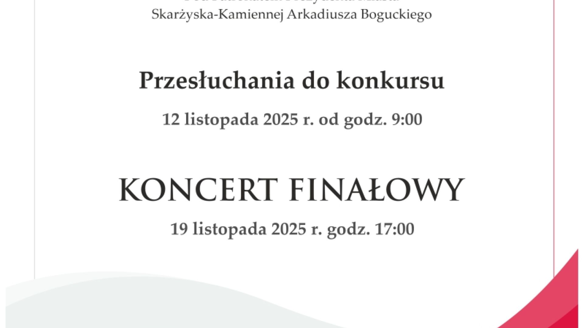 XVII Skarżyski Przegląd Pieśni Patriotycznej - koncert finałowy
