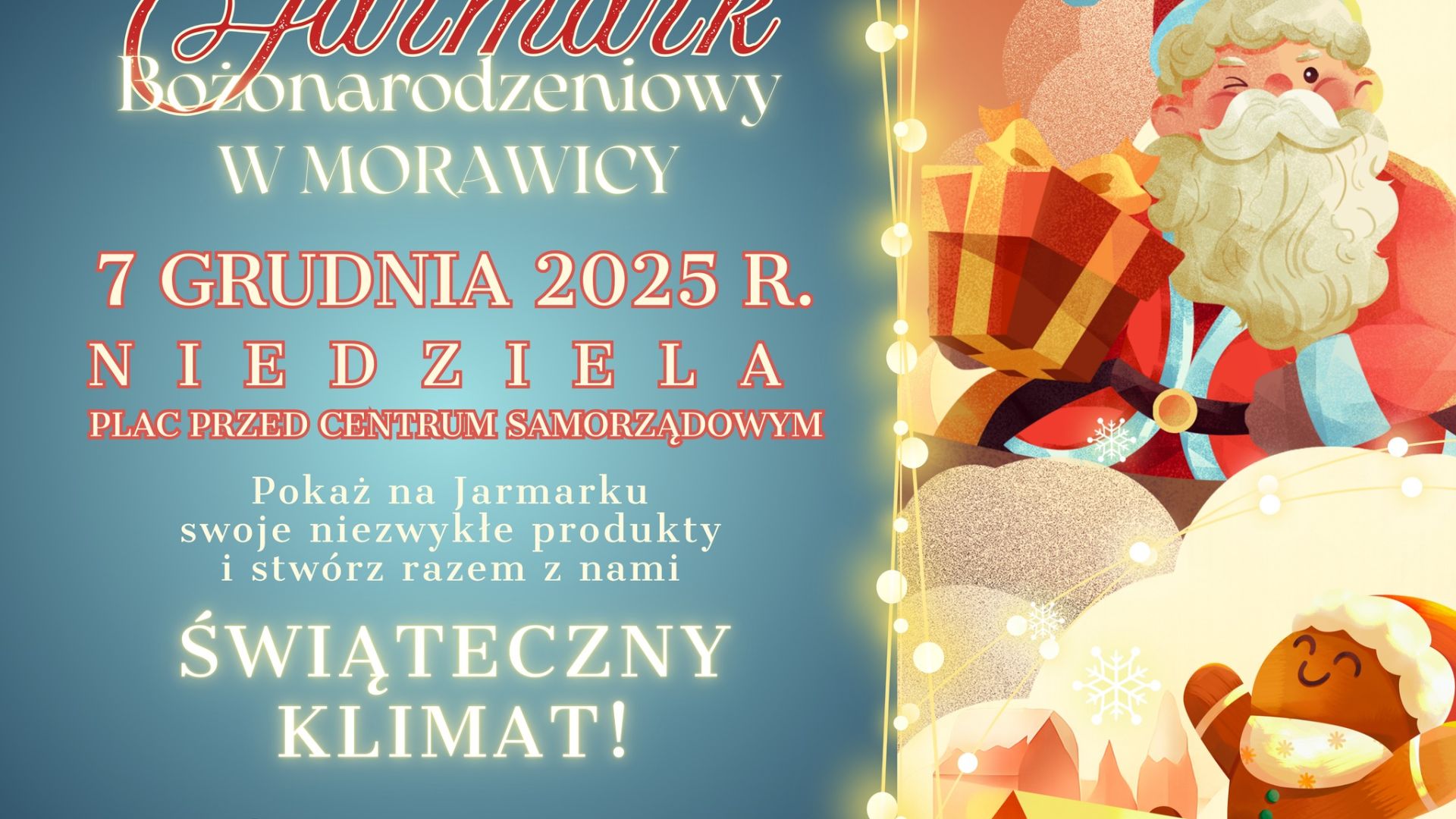 Jarmark Bożonarodzeniowy w Morawicy