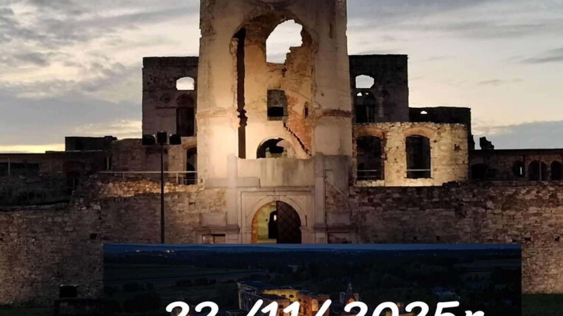 Nocne zwiedzanie STANDARD zamku Krzyżtopór