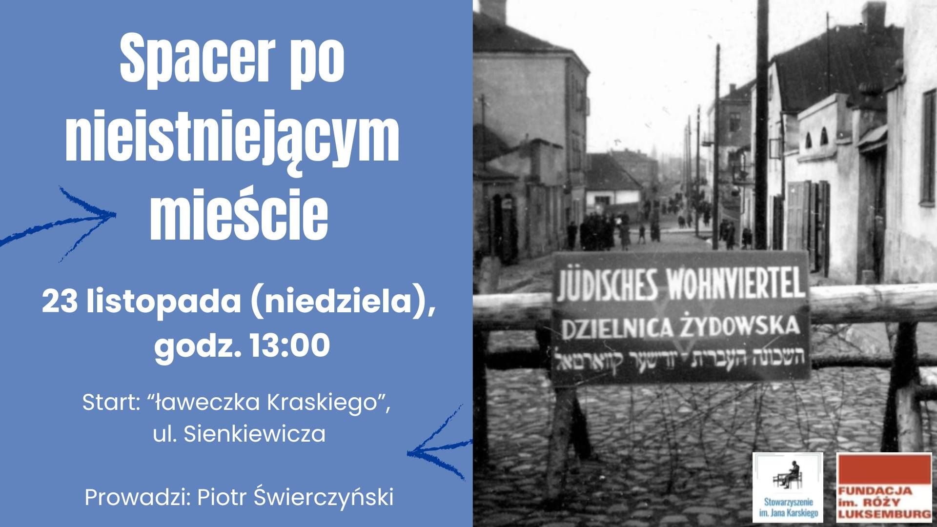 "Spacer po nieistniejącym mieście"