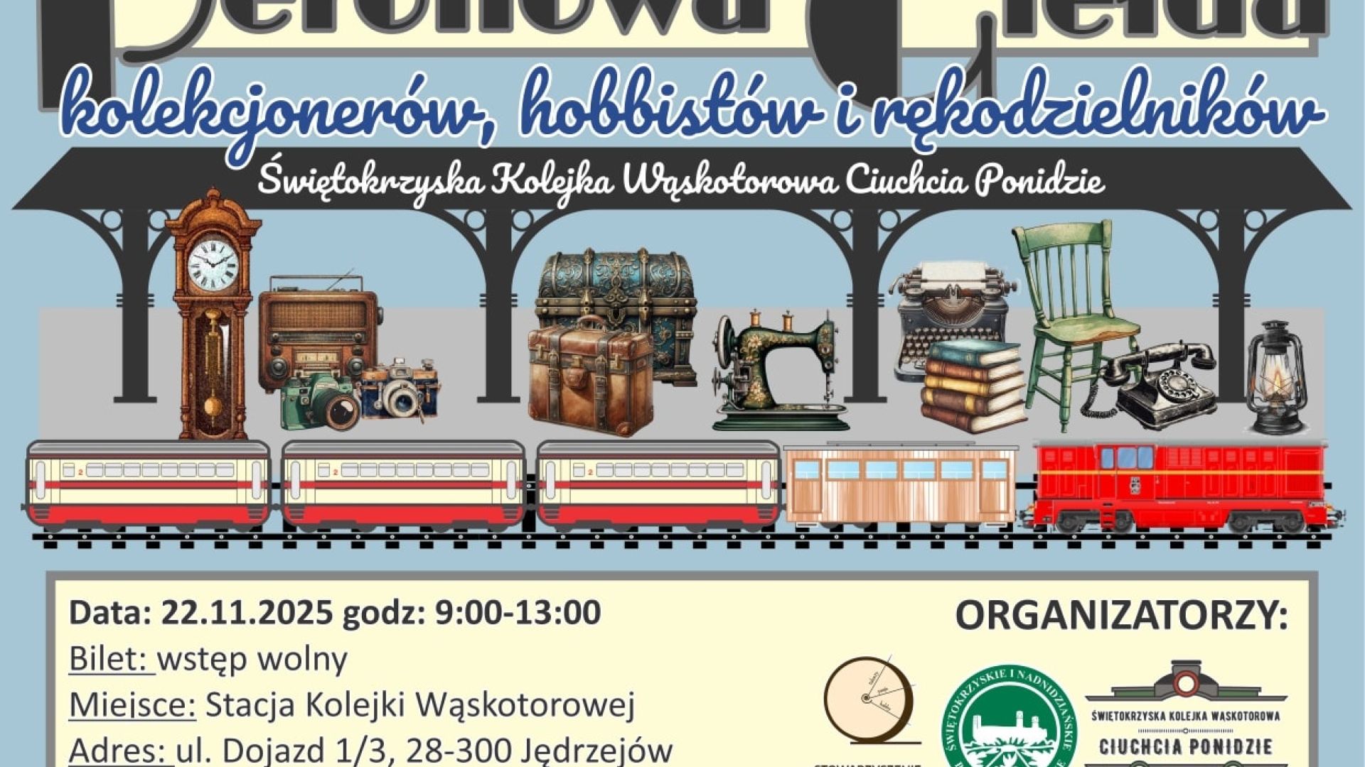 Peronowa Giełda kolekcjonerów, hobbistów i rękodzielników w Jędrzejowie