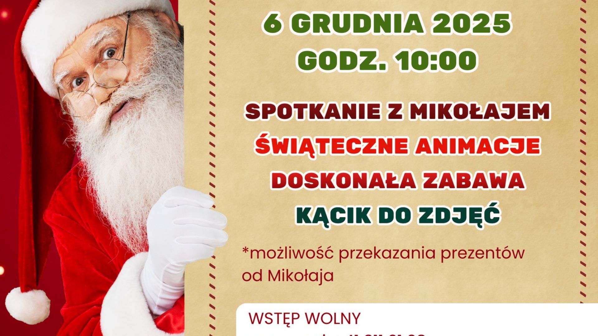 Mikołajki w Szklanym Domu