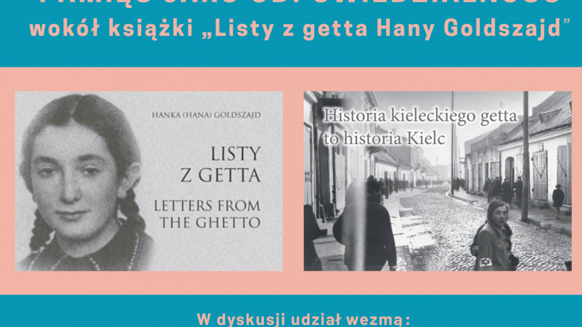 Debata "Pamięć jako odpowiedzialność - dziedzictwo ocalałych" w Kielcach