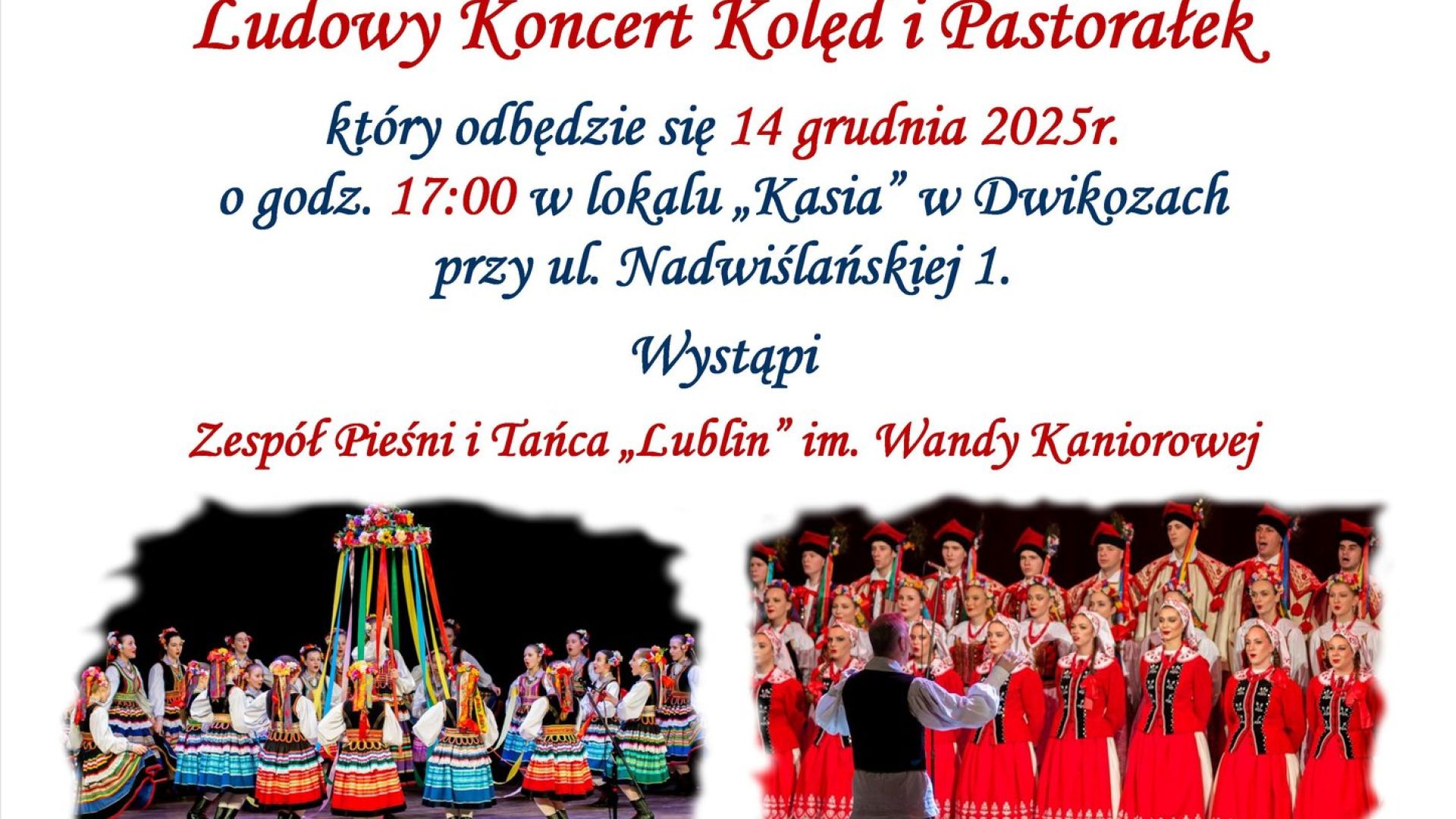 Ludowy Koncert Kolęd i Pastorałek w Dwikozach