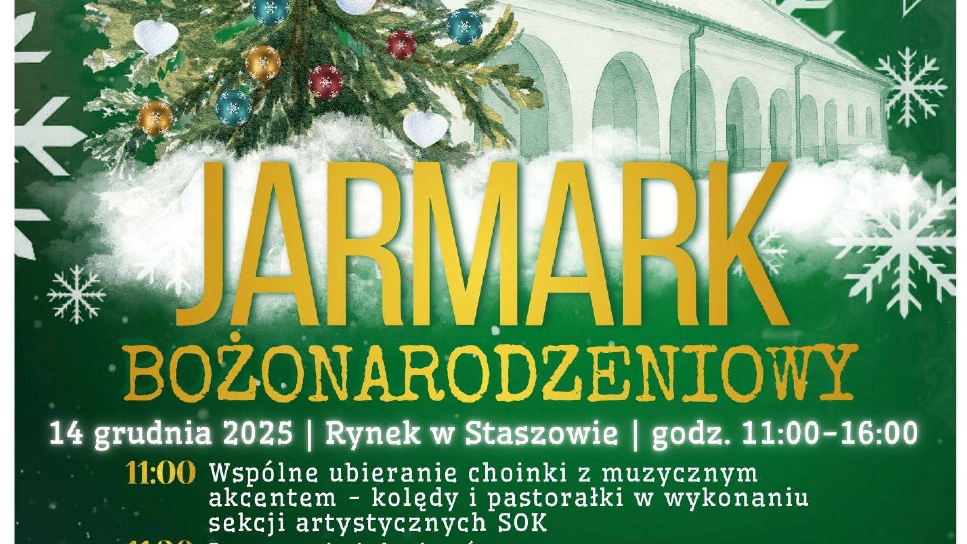 Jarmark Bożonarodzeniowy w Staszowie