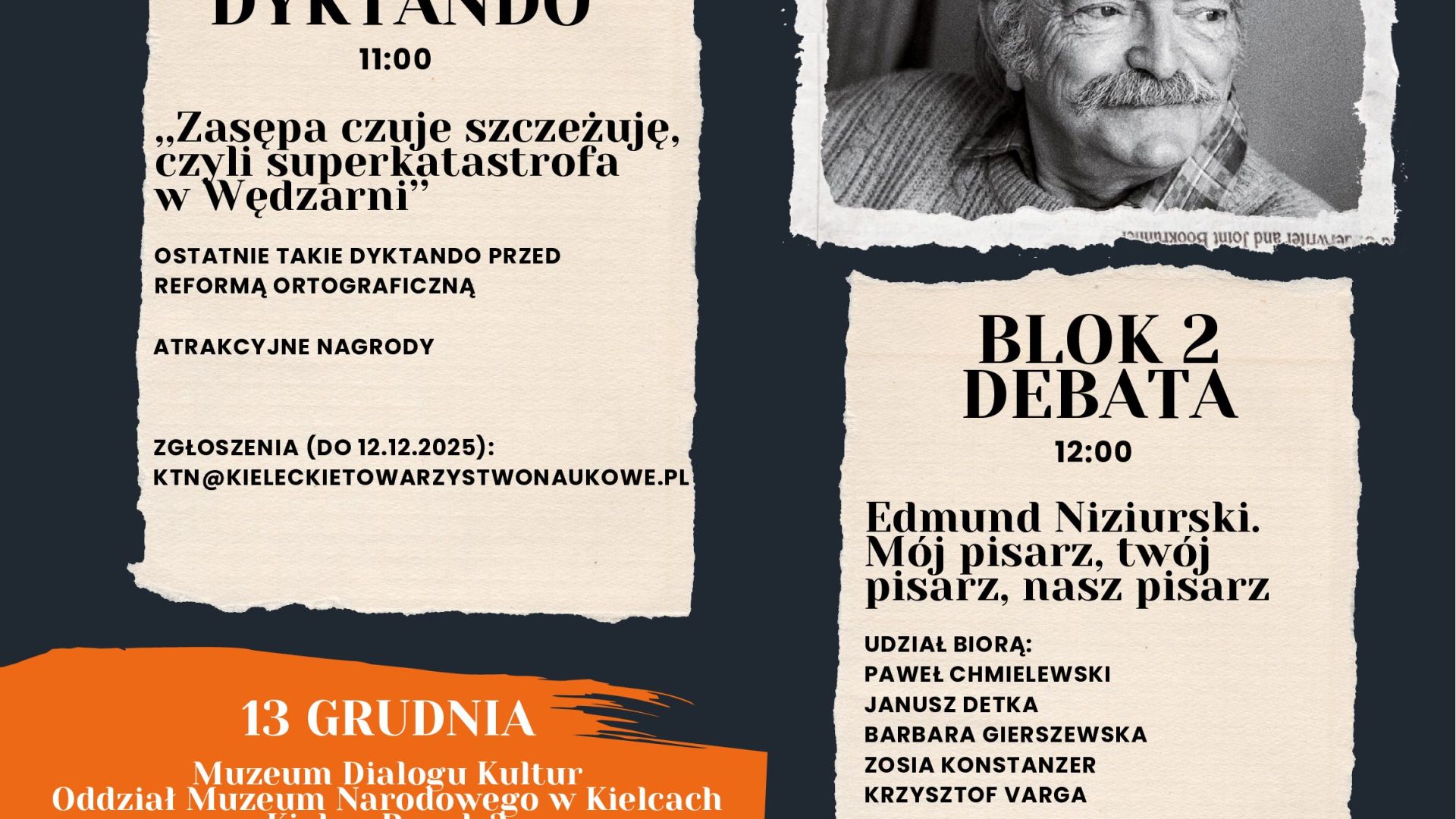 "Dzień z Niziurskim" w Kielcach