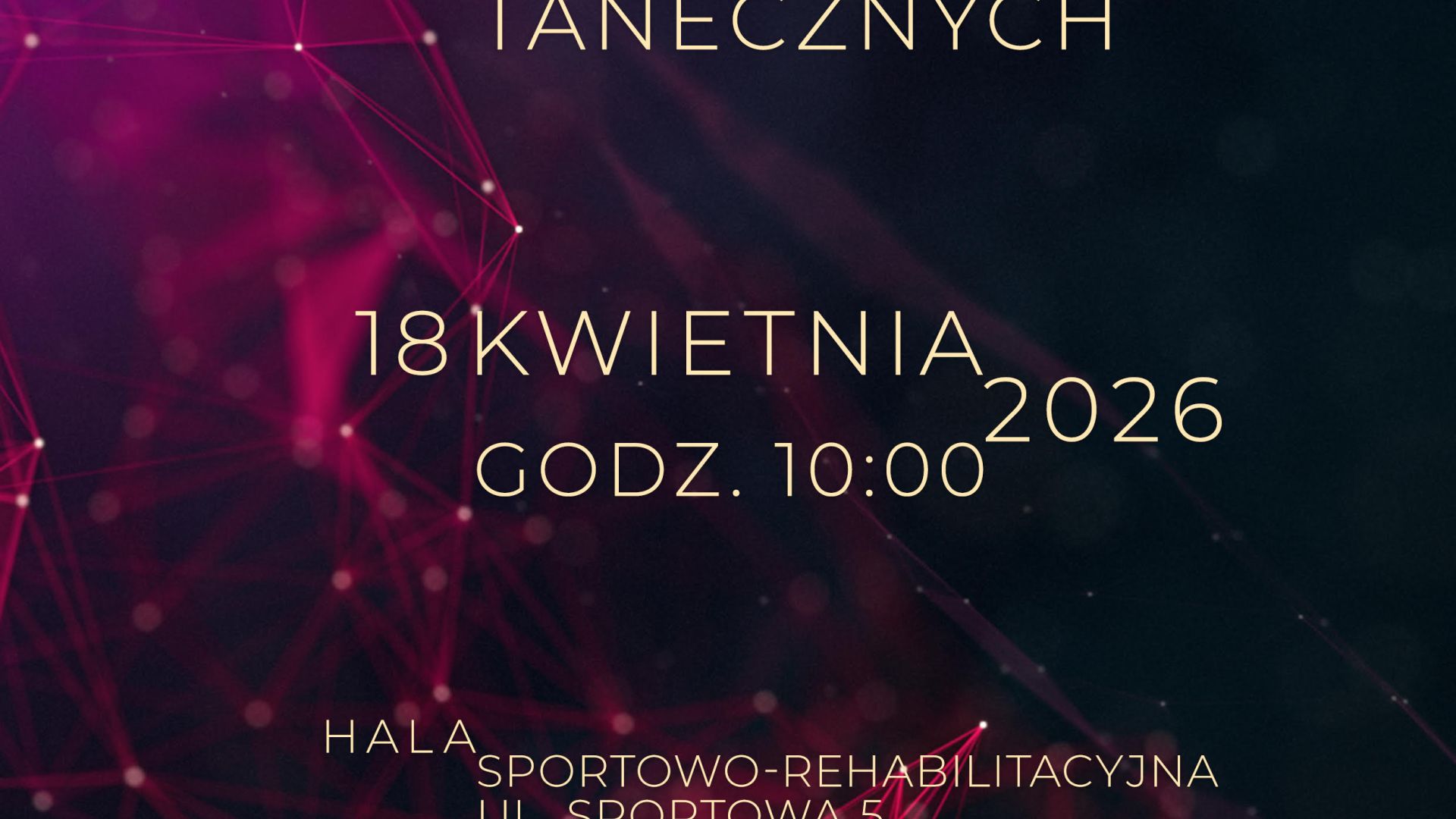 XVIII Ogólnopolski Turniej Formacji Tanecznych Suchedniów 2026