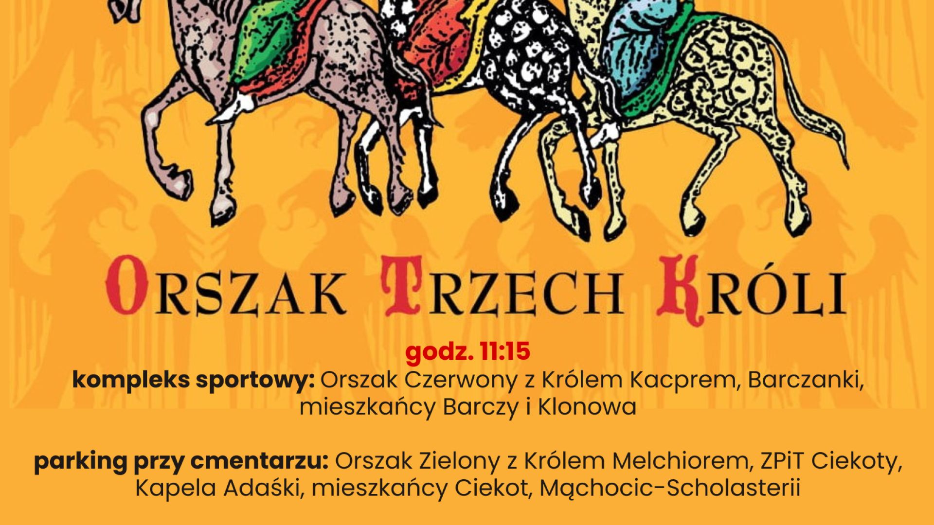 Orszak Trzech Króli w Brzezinkach