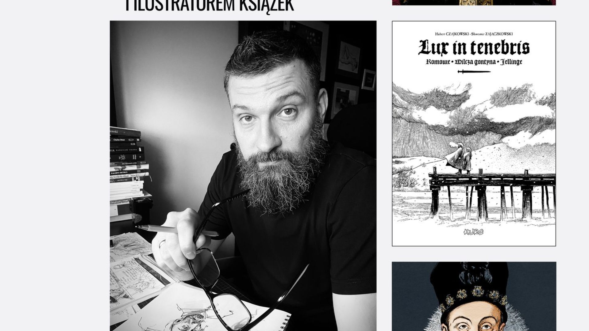 Spotkanie autorskie z Hubertem Czajkowskim w Ostrowcu Świętokrzyskim