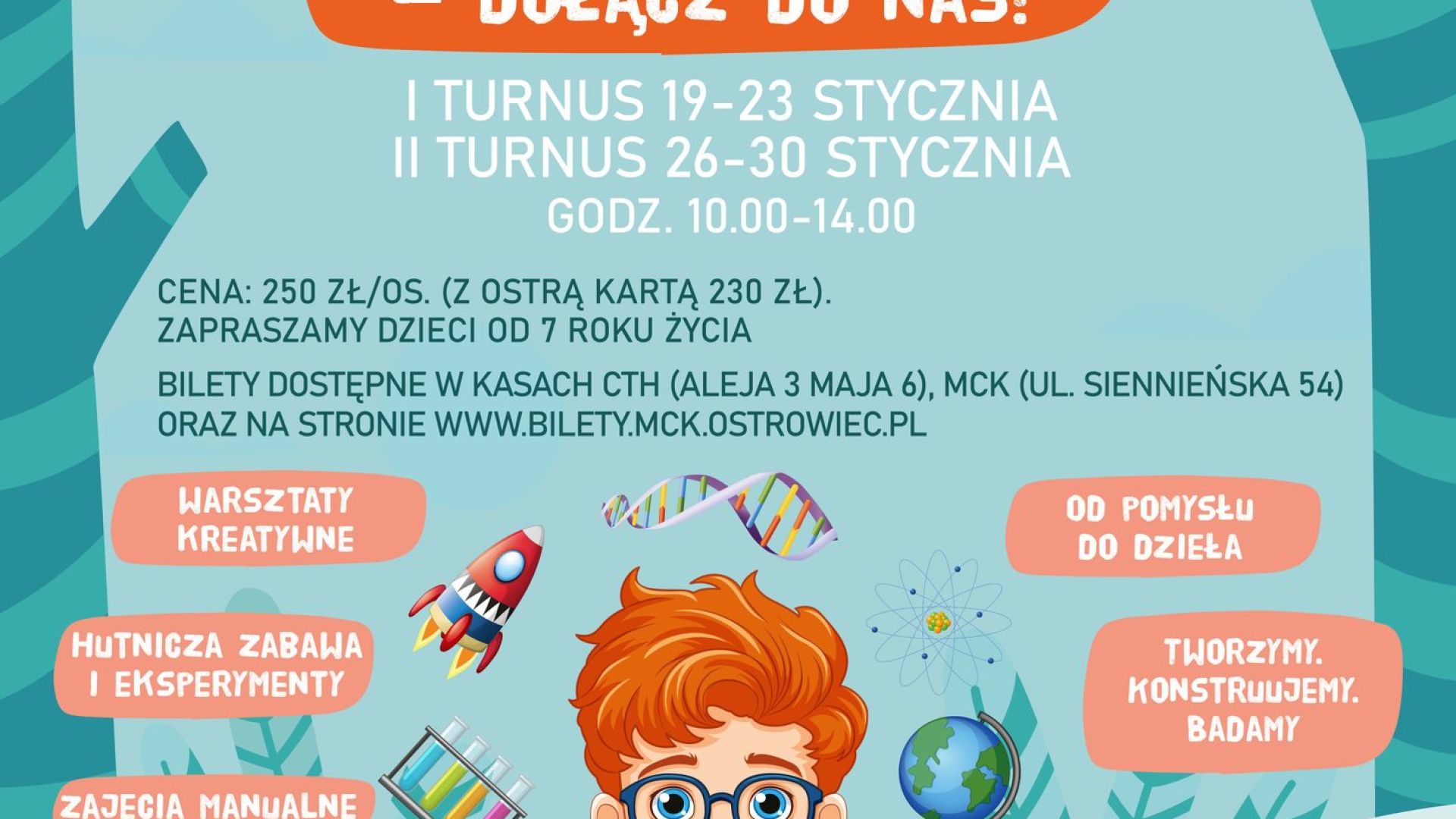 Ferie zimowe w Ostrowcu Świętokrzyskim