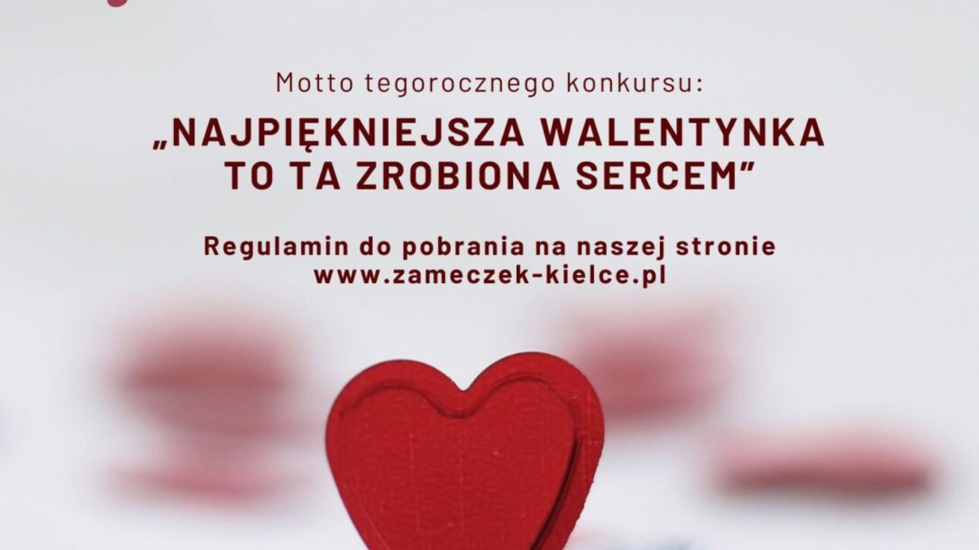 XIX Edycja Ogólnopolskiego Konkursu Plastycznego „Moja Walentynka” 2026