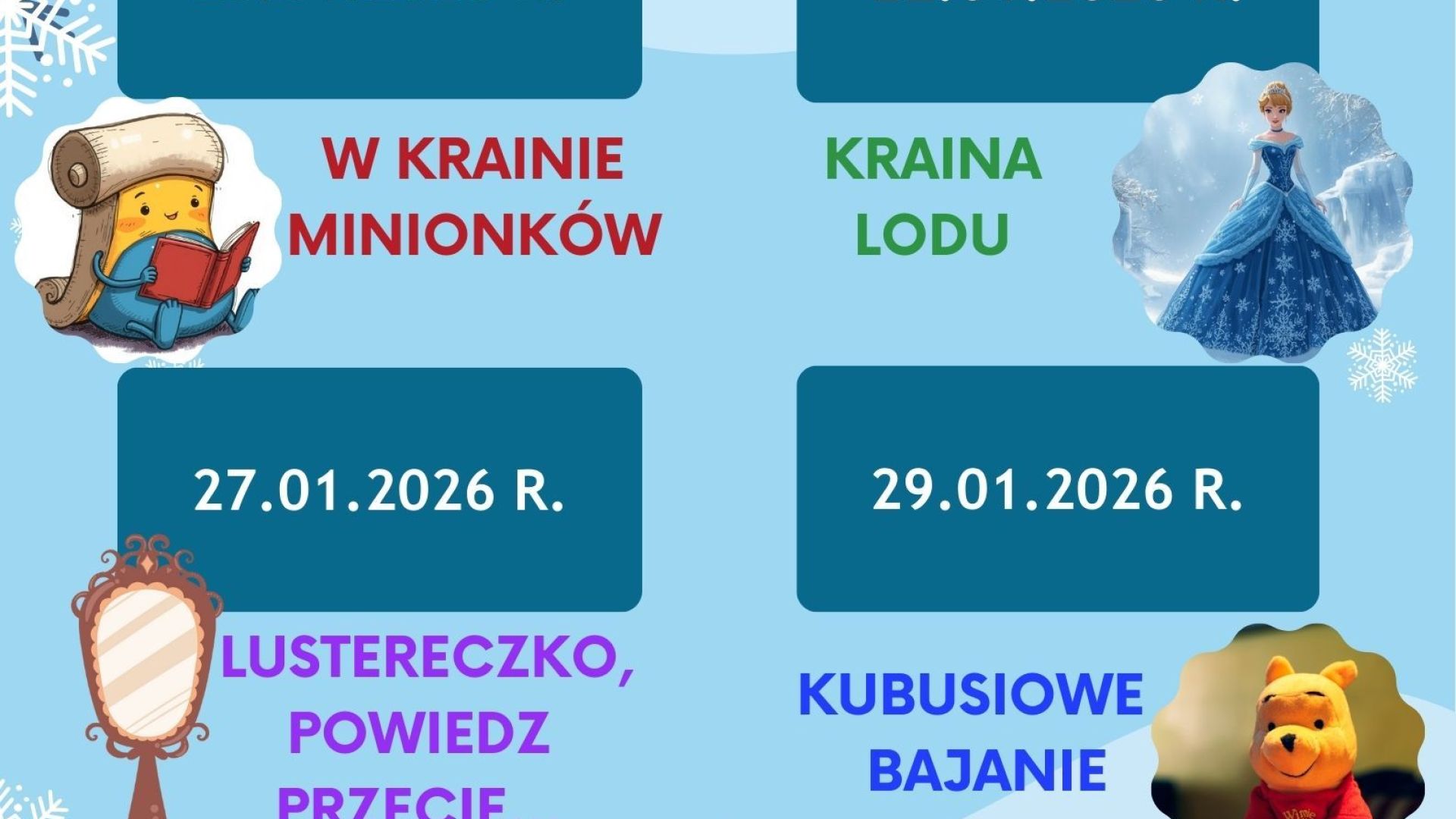 Ferie zimowe w Bibliotece Publicznej w Staszowie