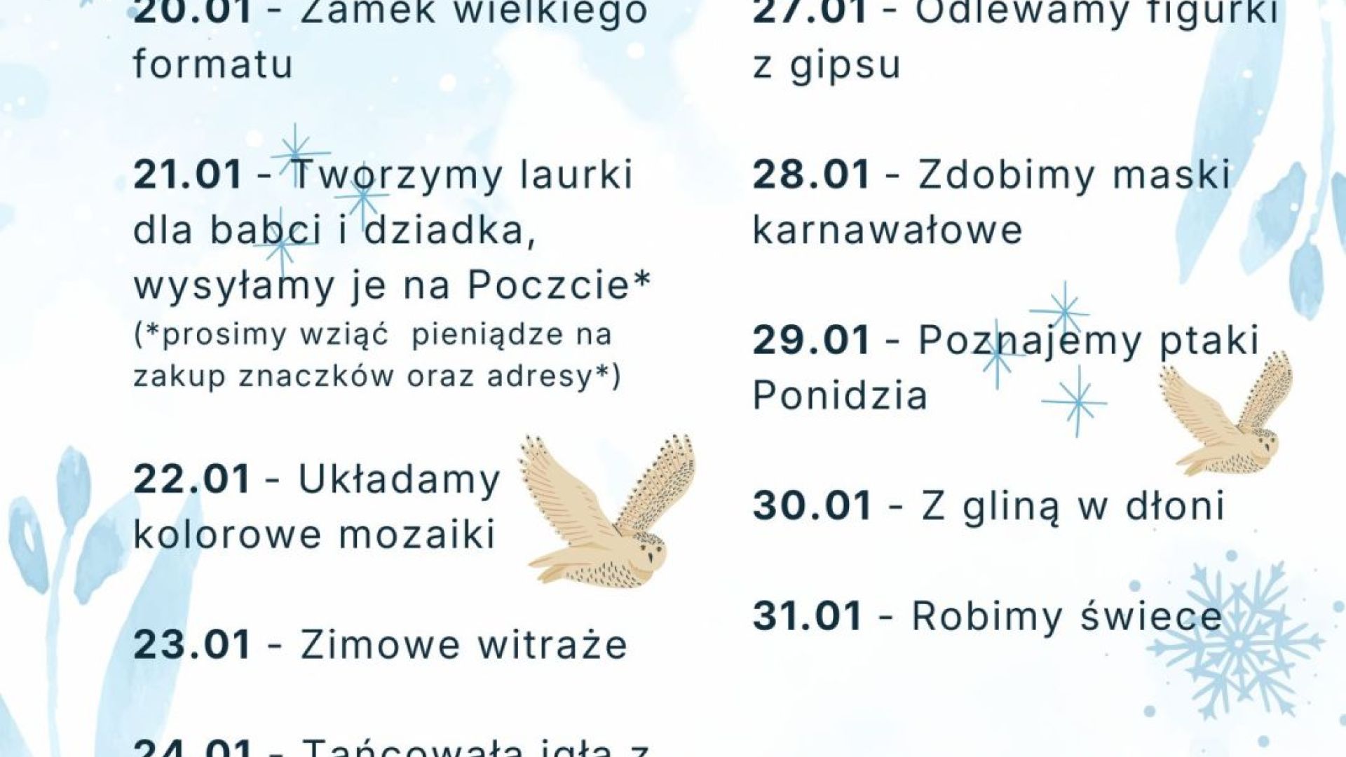 Ferie zimowe w Muzeum Regionalnym w Pińczowie