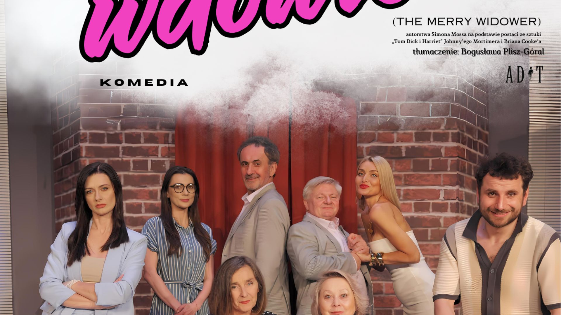 Spektakl "Wesoły Wdowiec" Teatru TeTaTeT