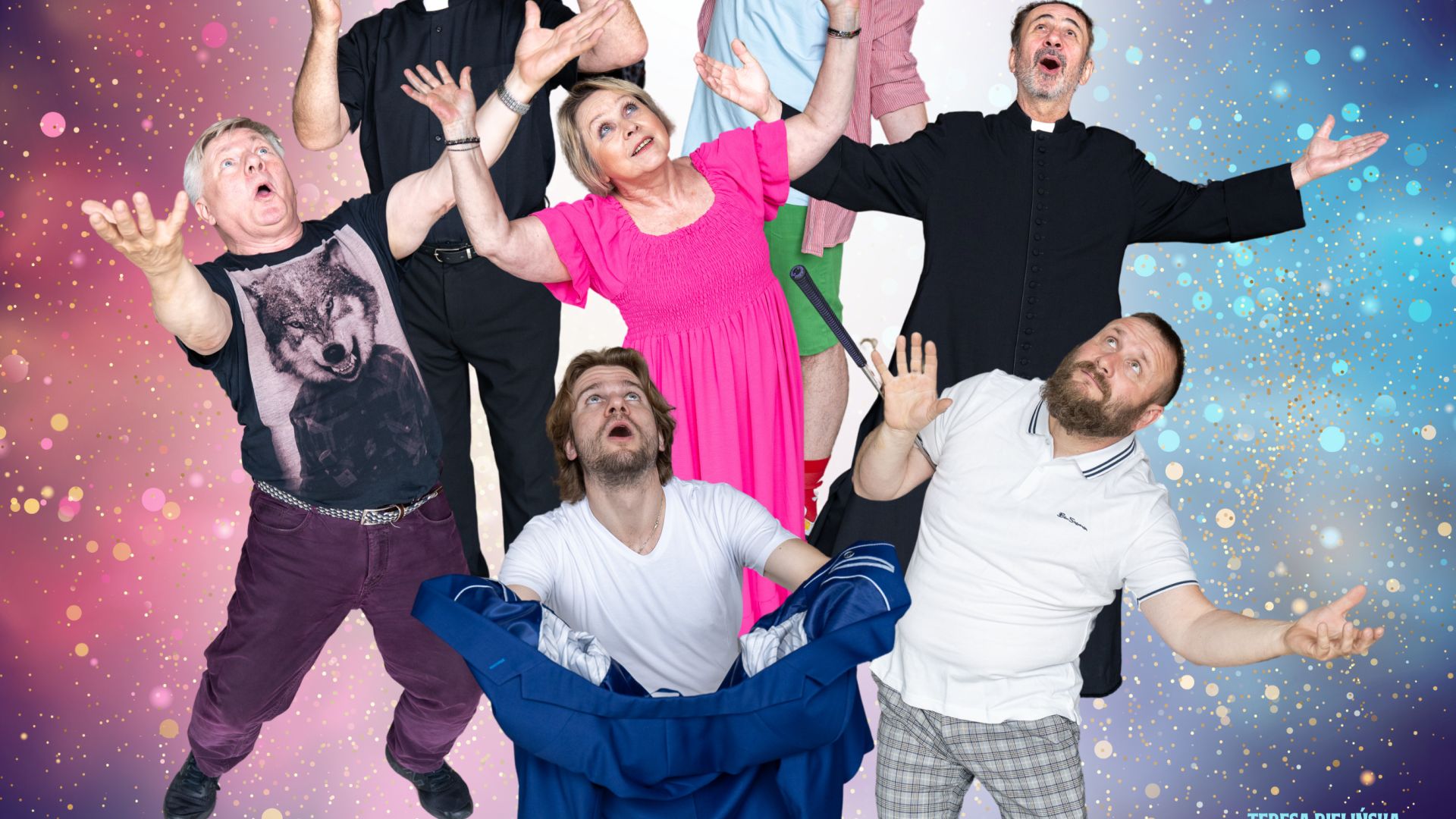 Spektakl "Szczęściarze" Teatru TeTaTeT w Kielcach