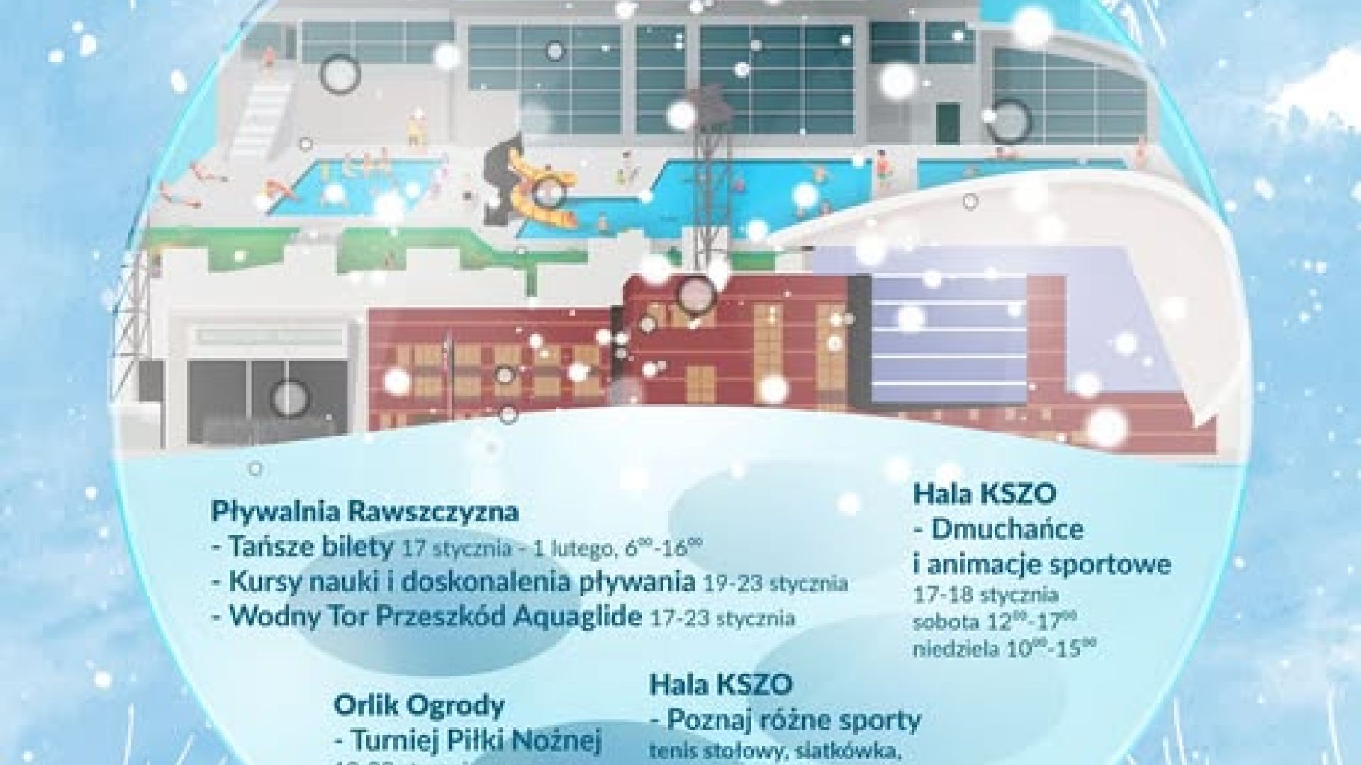 Ferie zimowe z MOSIREM w Ostrowcu Świętokrzyskim