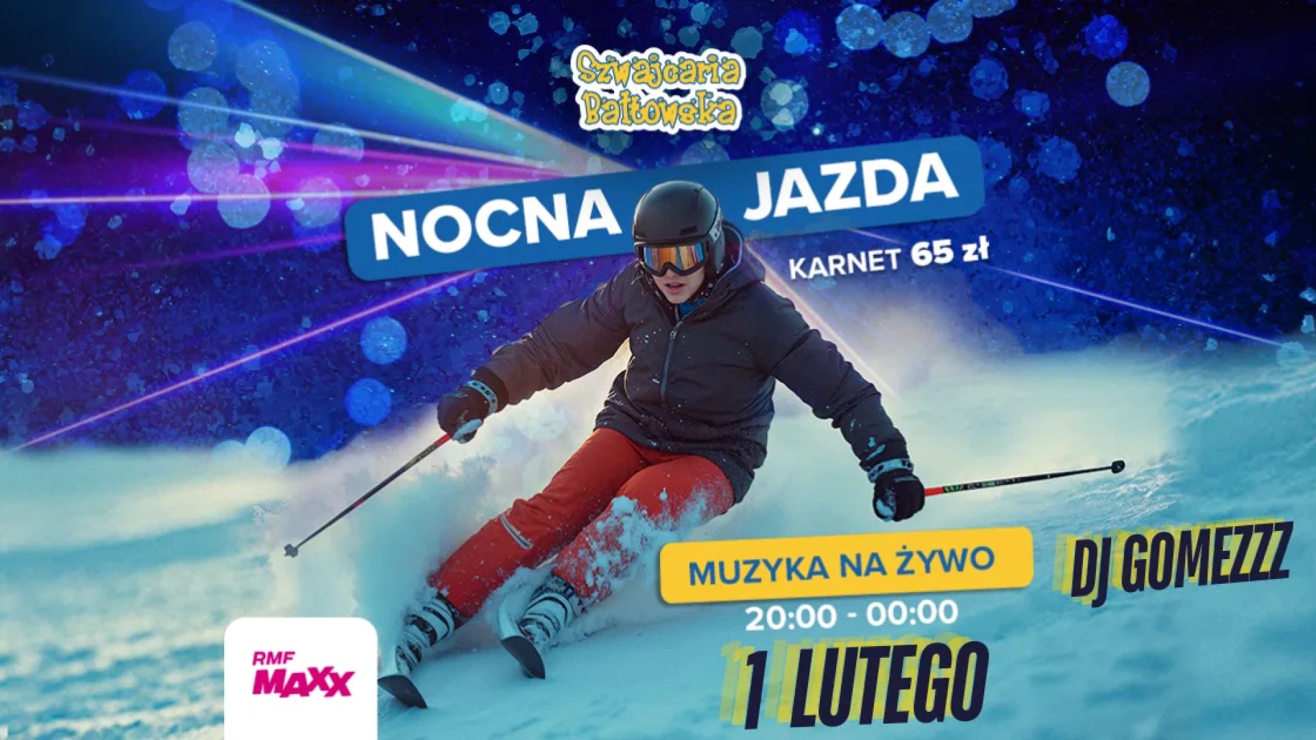 Nocna Jazda w Szwajcarii Bałtowskiej