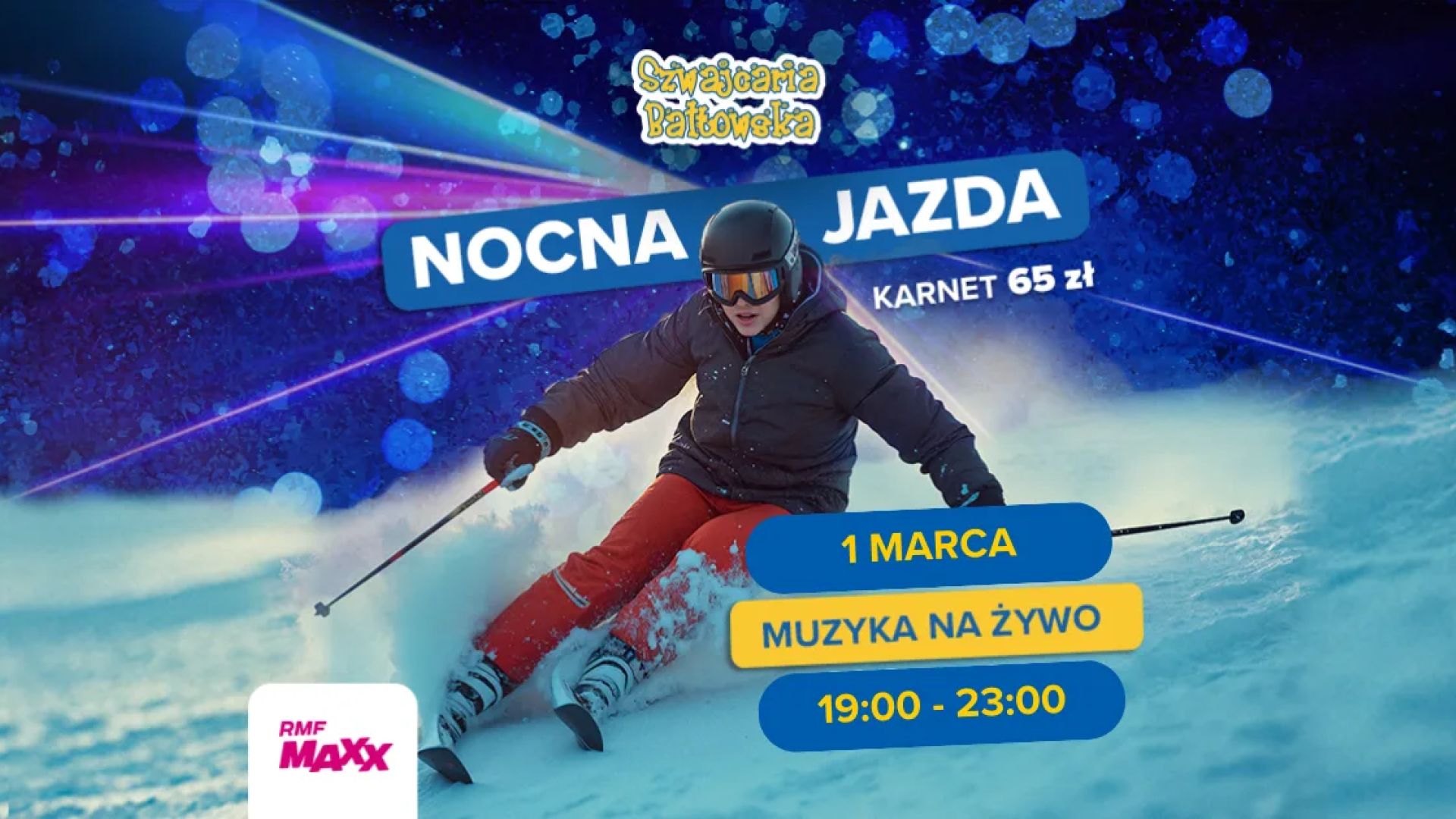 Nocna Jazda w Szwajcarii Bałtowskiej