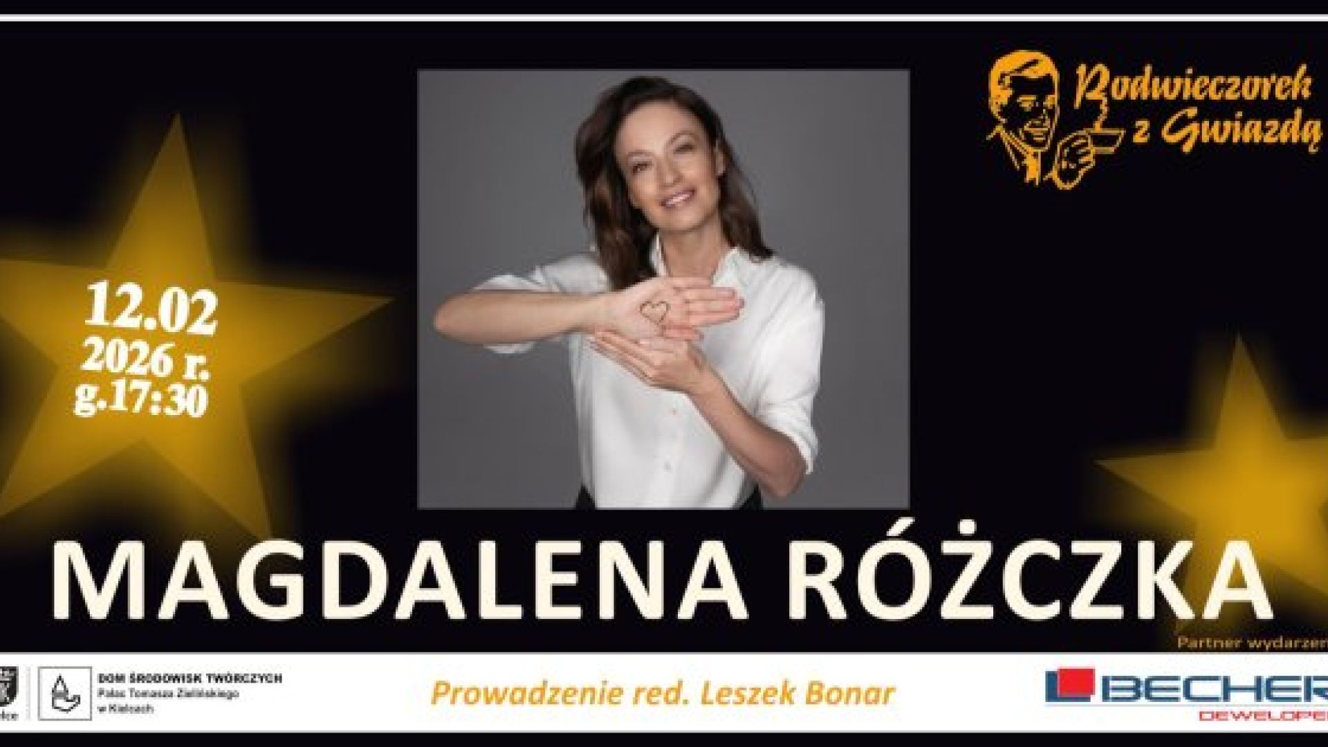 Podwieczorek z Gwiazdą - Magdalena Różczka w Kielcach