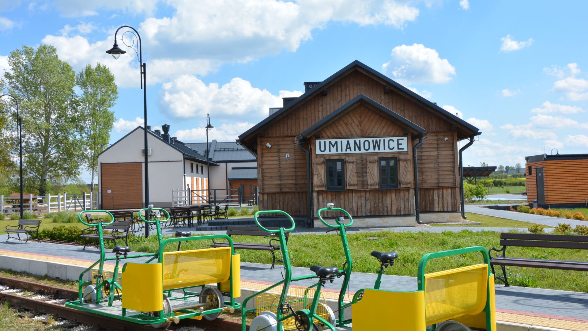 Drezyną rowerową z Umianowic do Hajdaszka