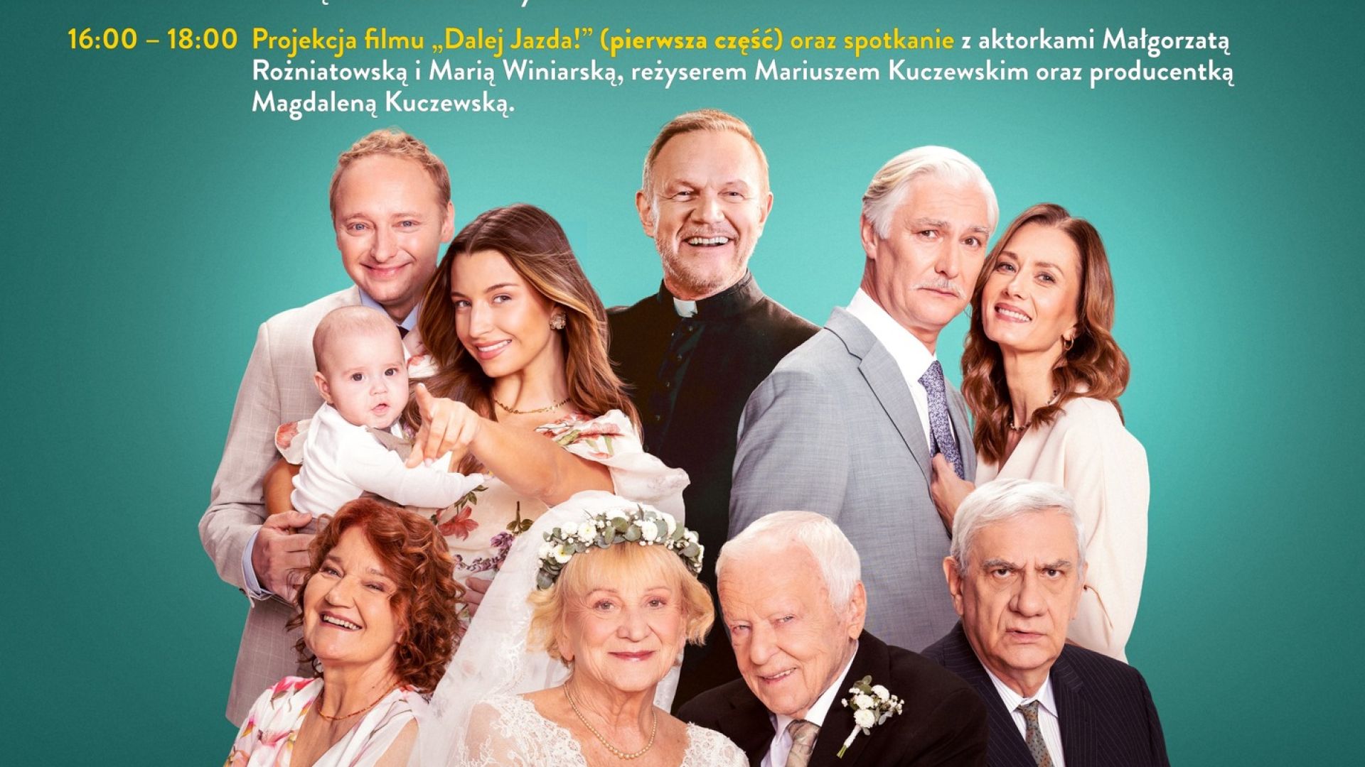 Spotkanie i projekcja filmu "Dalej Jazda!" w Busku-Zdroju