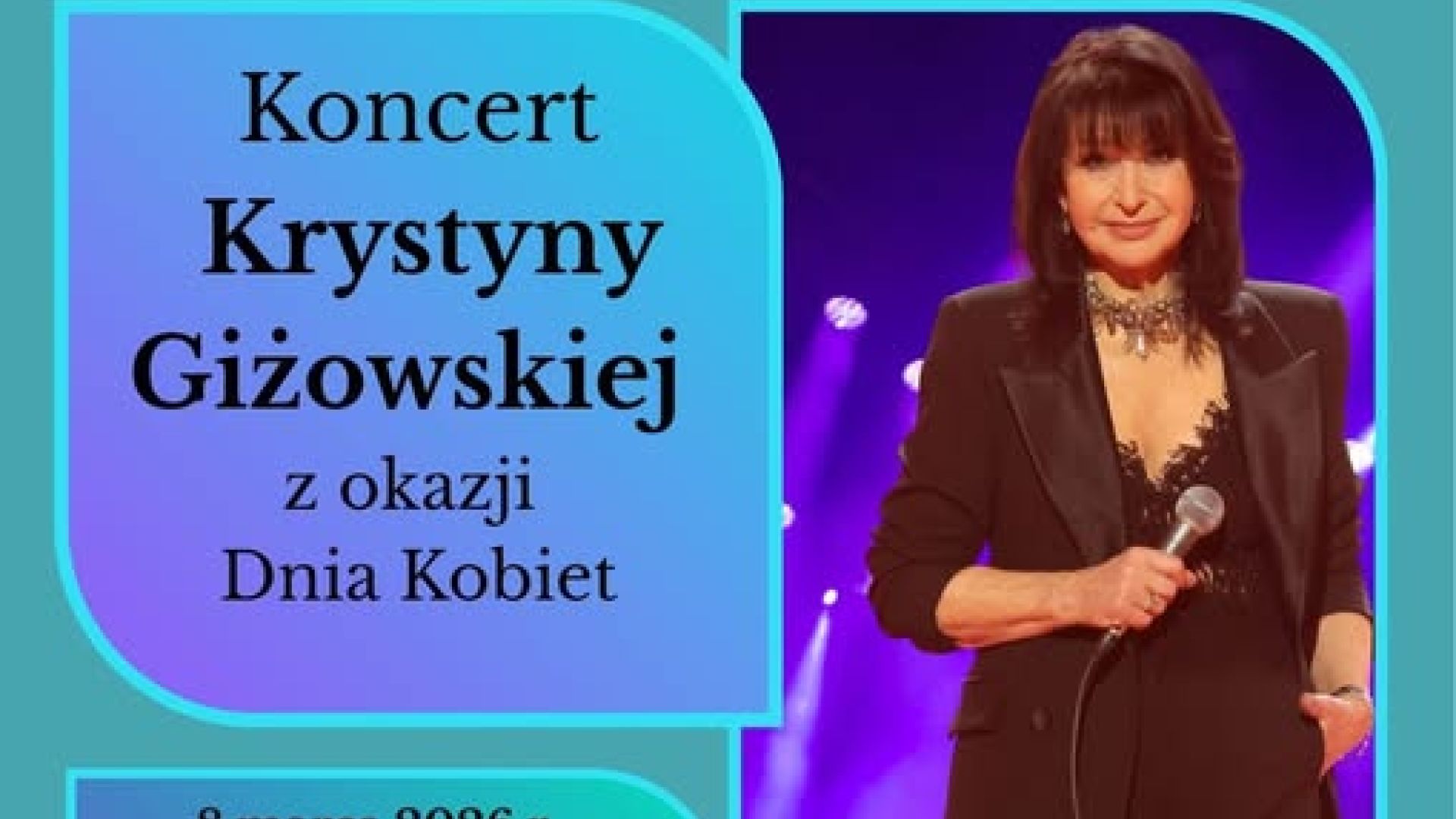 Koncert Krystyny Giżowskiej we Włoszczowie