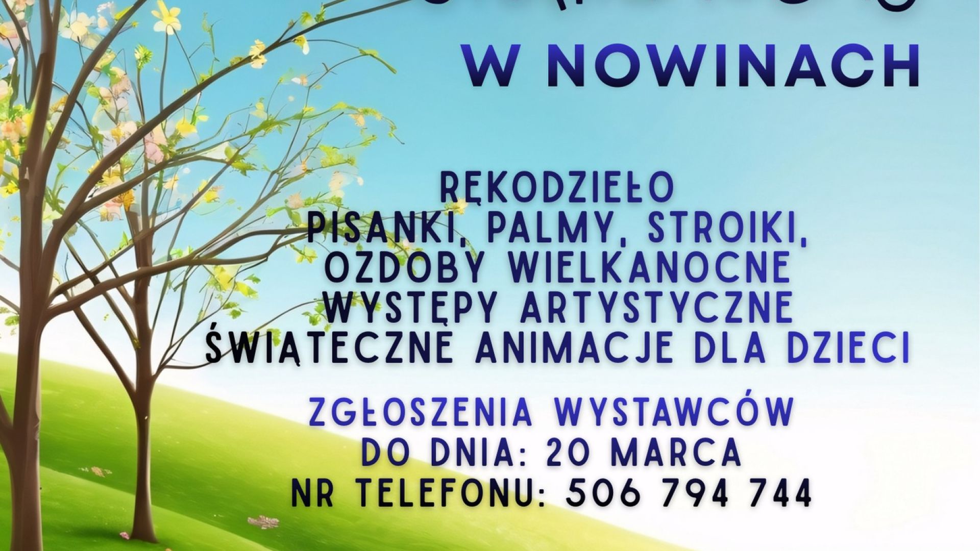 Kiermasz Wielkanocny w Nowinach