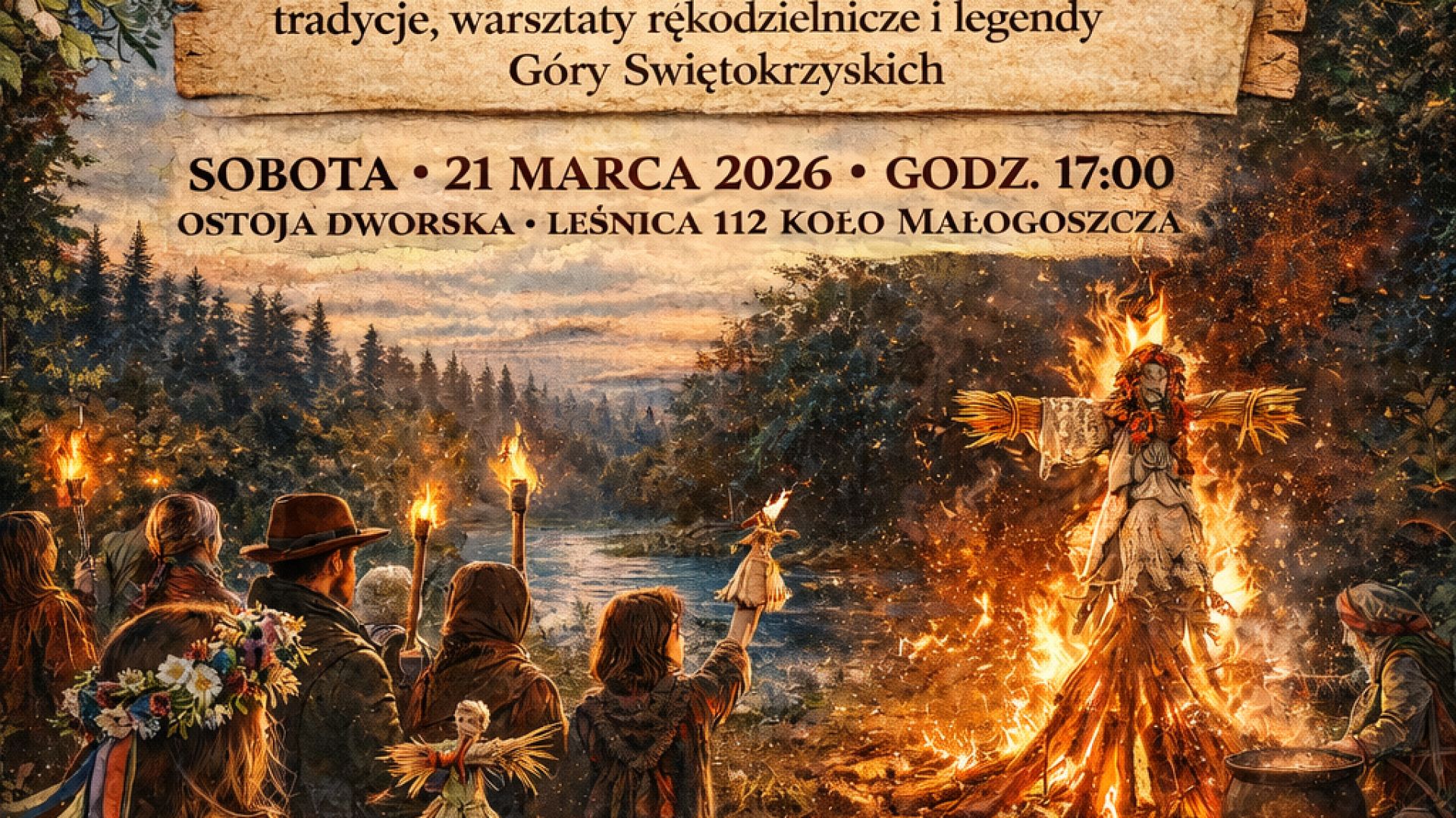 Topienie Marzanny. Słowiańskie Bajduły w Ostoi Dworskiej