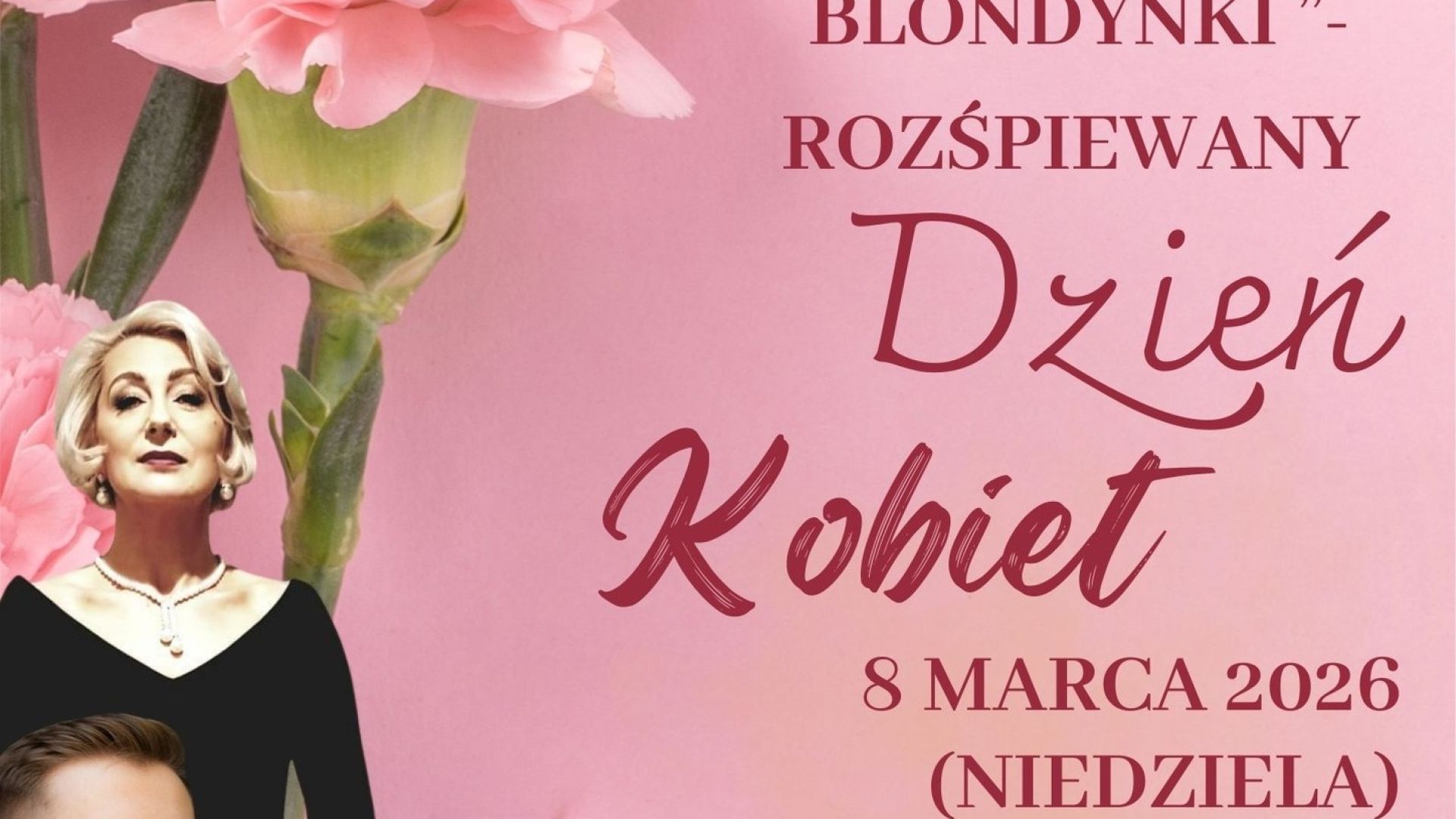 Koncert "Brunetki, blondynki" - rozśpiewany Dzień Kobiet w Chmielniku